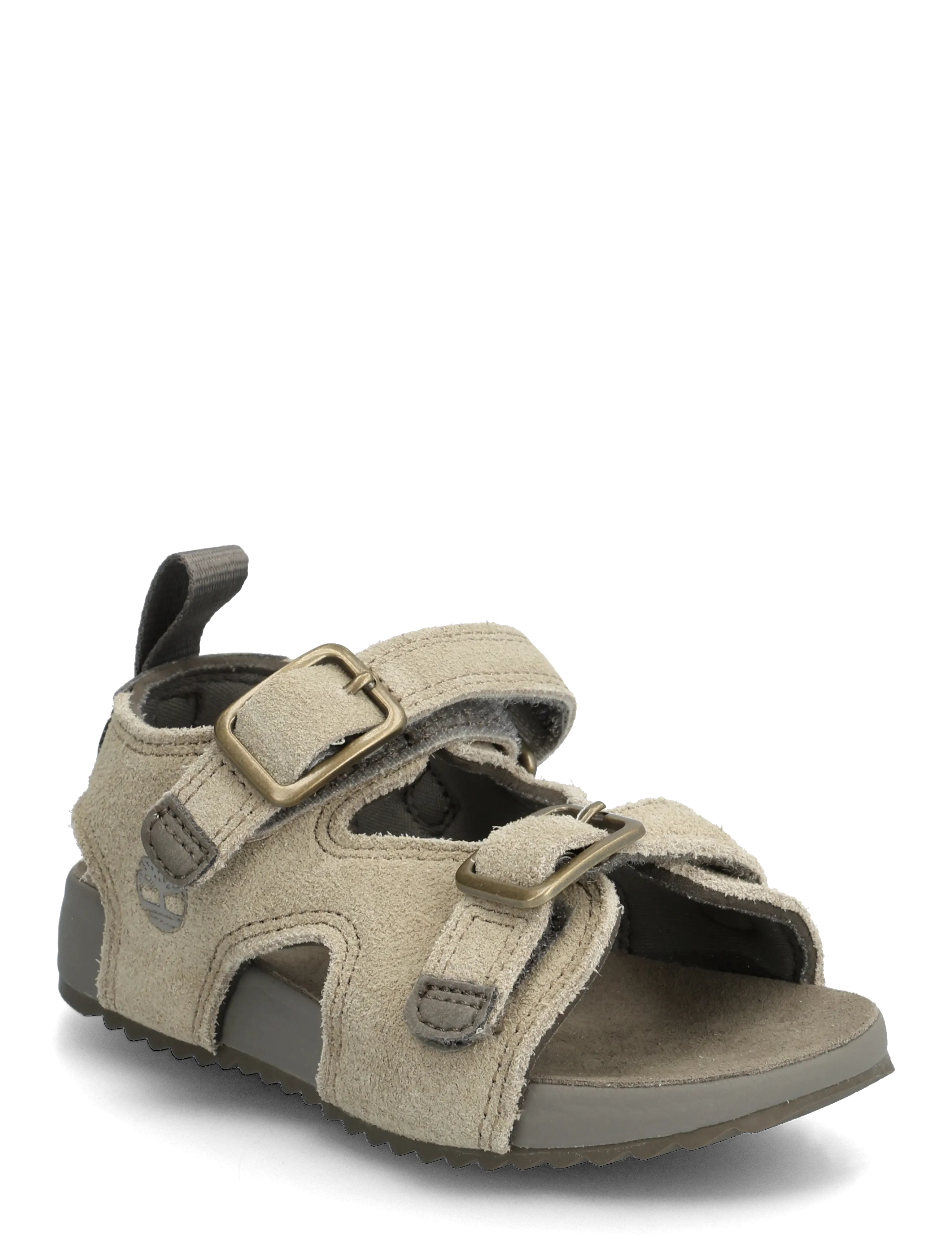 Timberland Castle Island Backstrap Sandal Light Beige Suede, 24, Summer Schuhe, - Sandals, Kinder