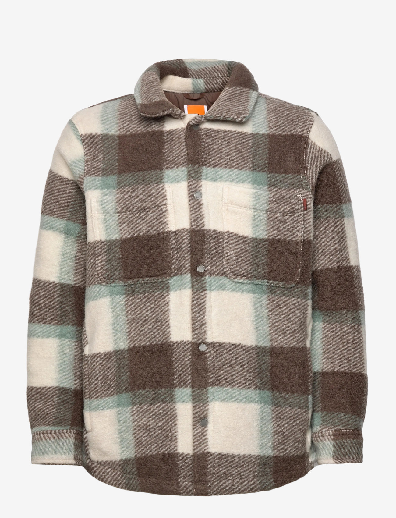 Timberland - Wool Blend Shacket - vinterjackor - vintge white yd - 0