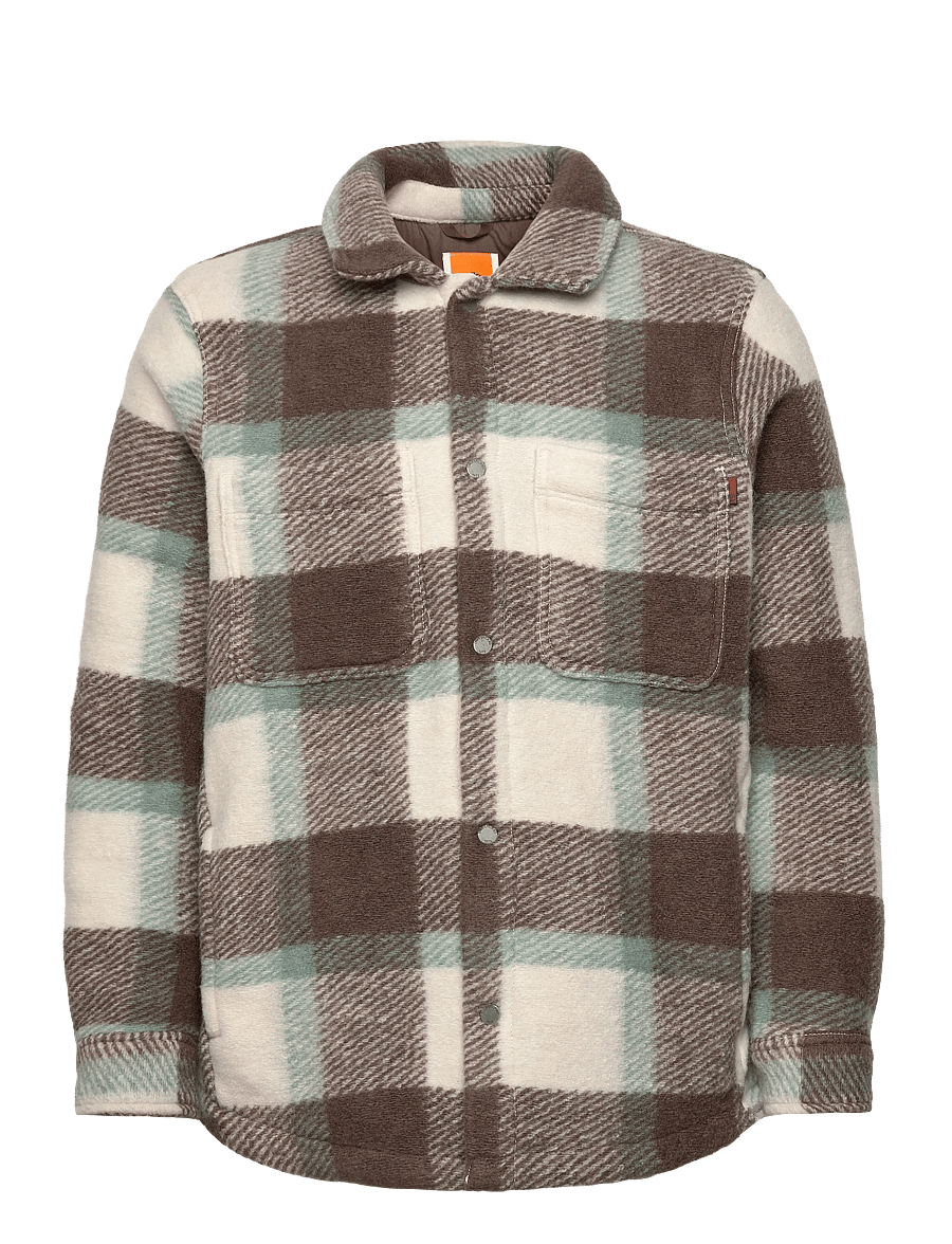 Timberland - Wool Blend Shacket - jacken - vintge white yd - 0