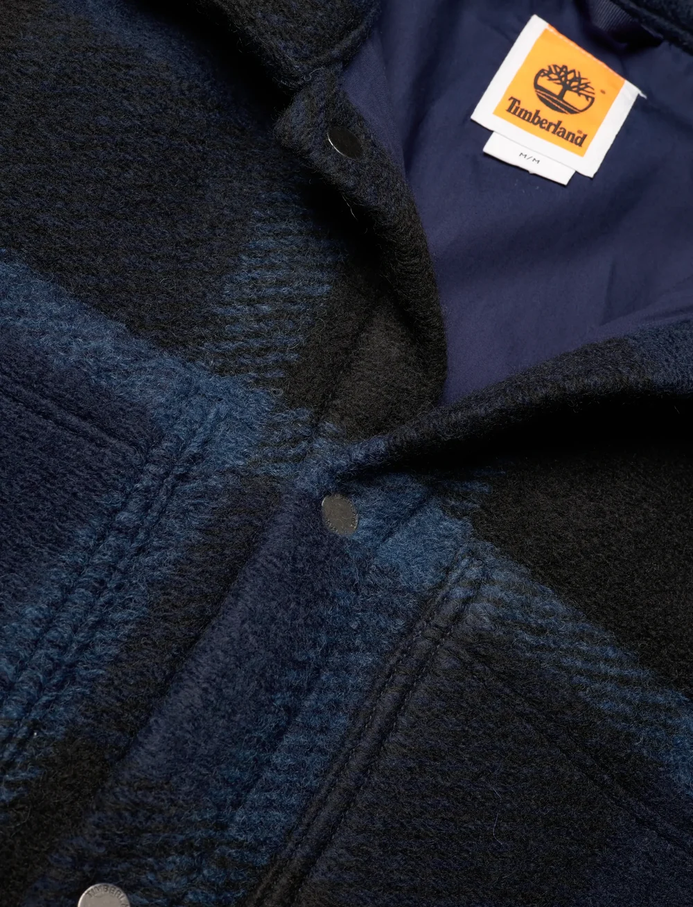 Timberland - Wool Blend Shacket - villased jakid - peacoat yd - 2