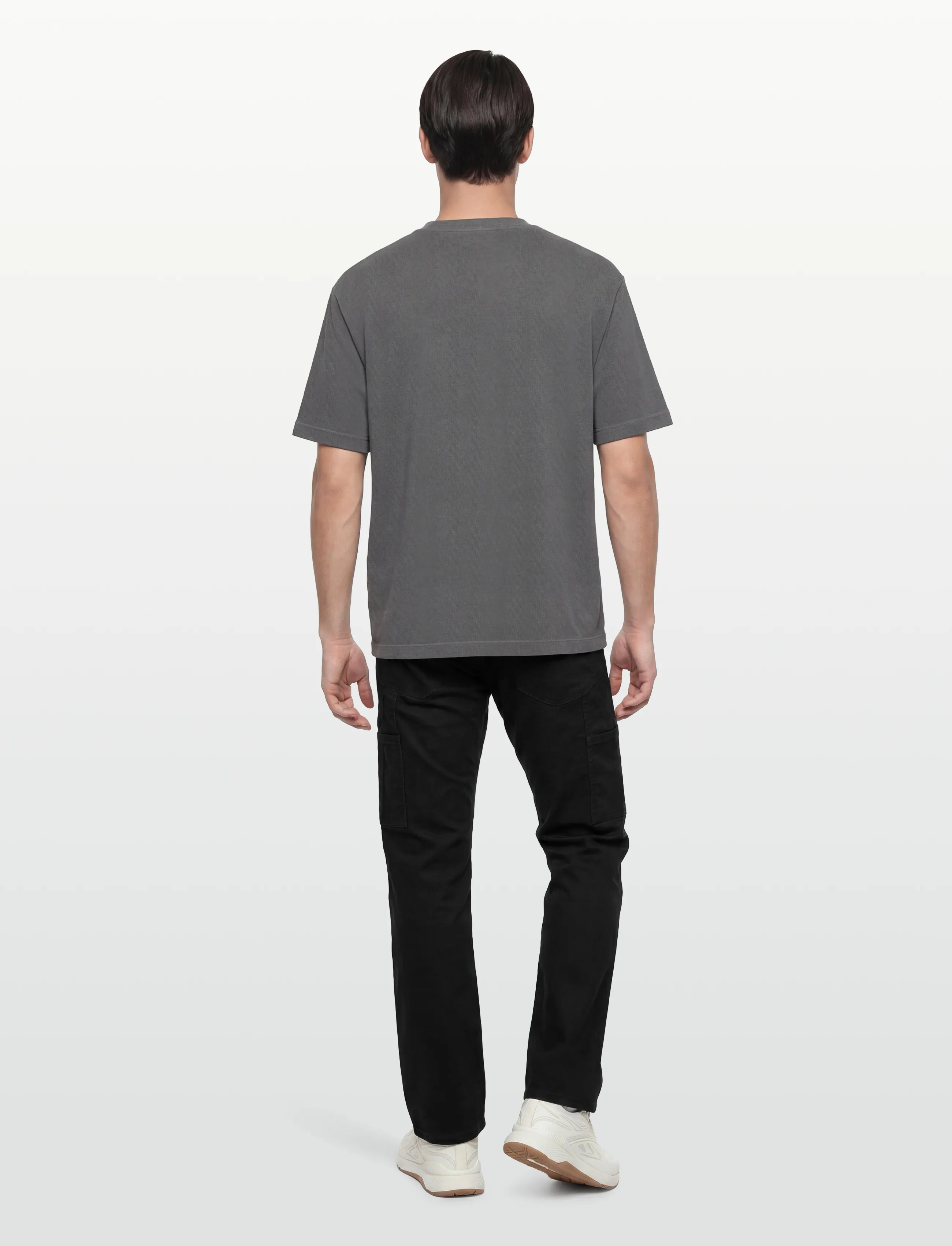 Timberland - GD Heavyweight Chest Pocket Tee BLACKENED PEARL - kurzärmelig - dark grey - 4