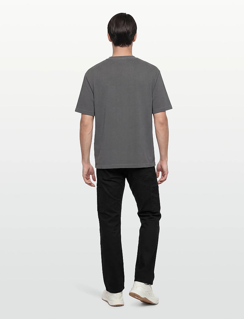 Timberland - GD Heavyweight Chest Pocket Tee BLACKENED PEARL - kurzärmelig - dark grey - 4