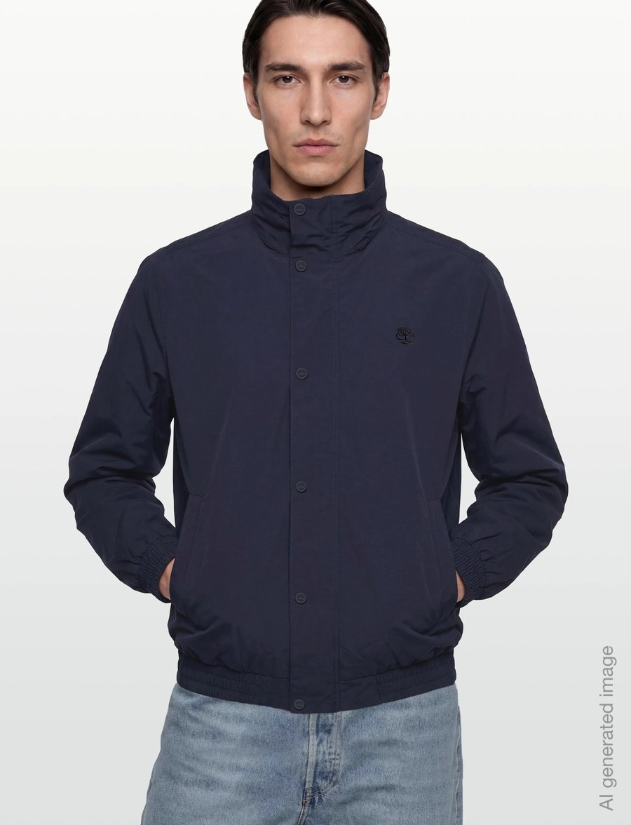 Timberland - Waterproof Bomber DARK SAPPHIRE - efterårsjakker - navy - 4