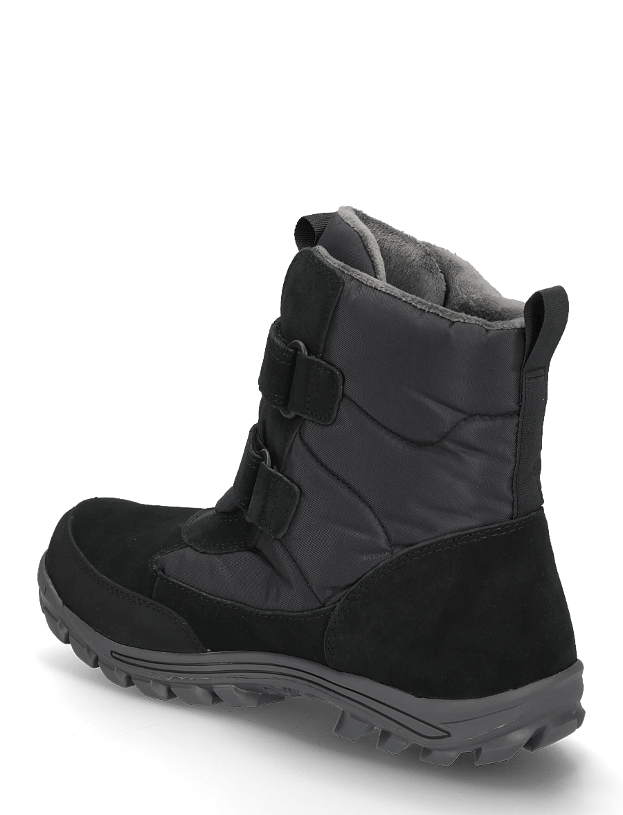 Timberland - MID HOOK & LOOP WATERPROOF SNOW BOOT - winterstiefel - black - 1