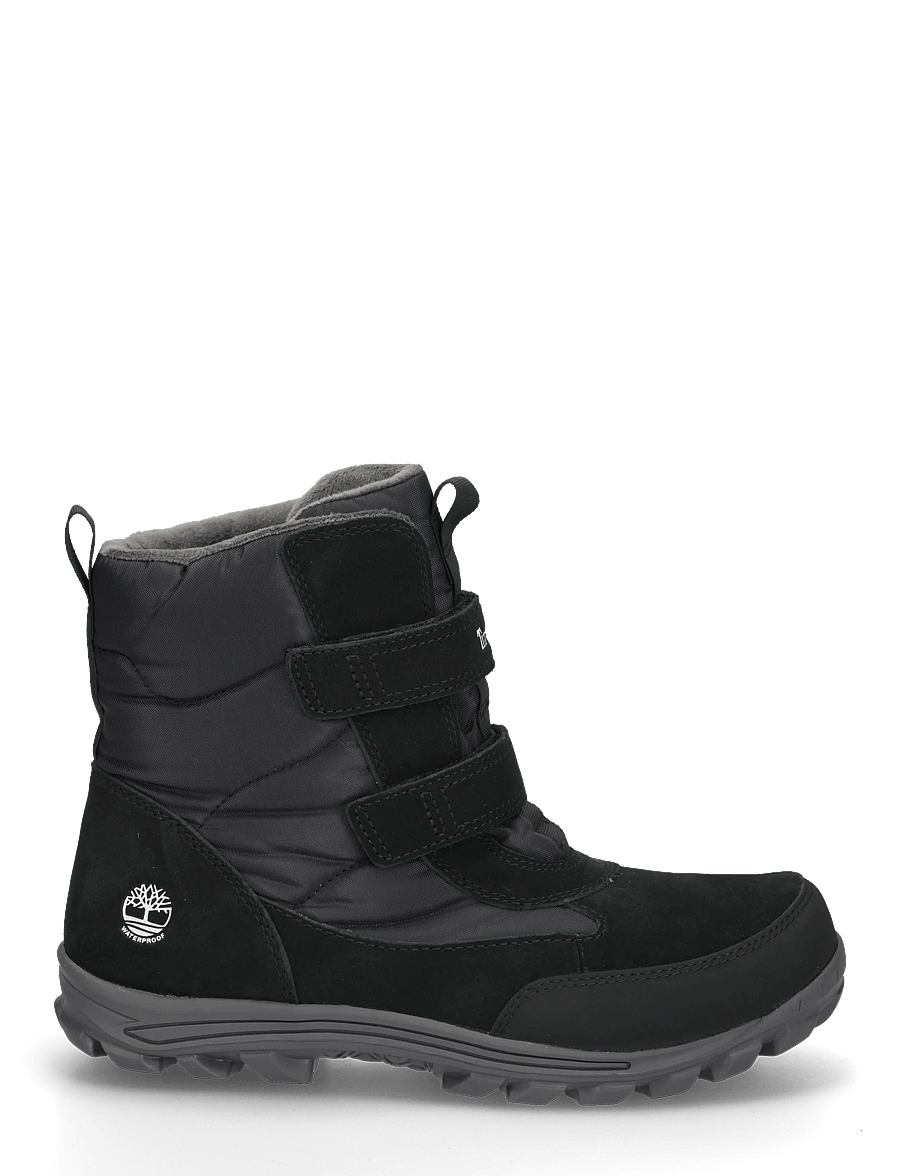 Timberland - MID HOOK & LOOP WATERPROOF SNOW BOOT - winterstiefel - black - 2