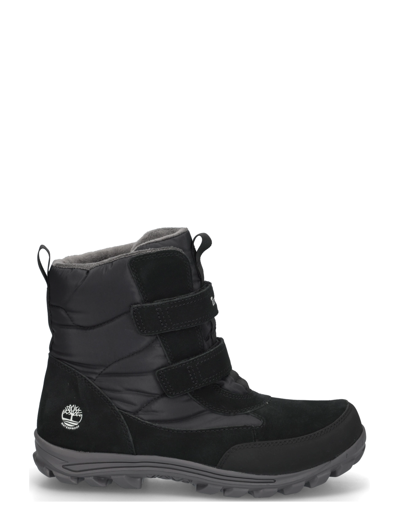 Timberland - MID HOOK & LOOP WATERPROOF SNOW BOOT - black - 2