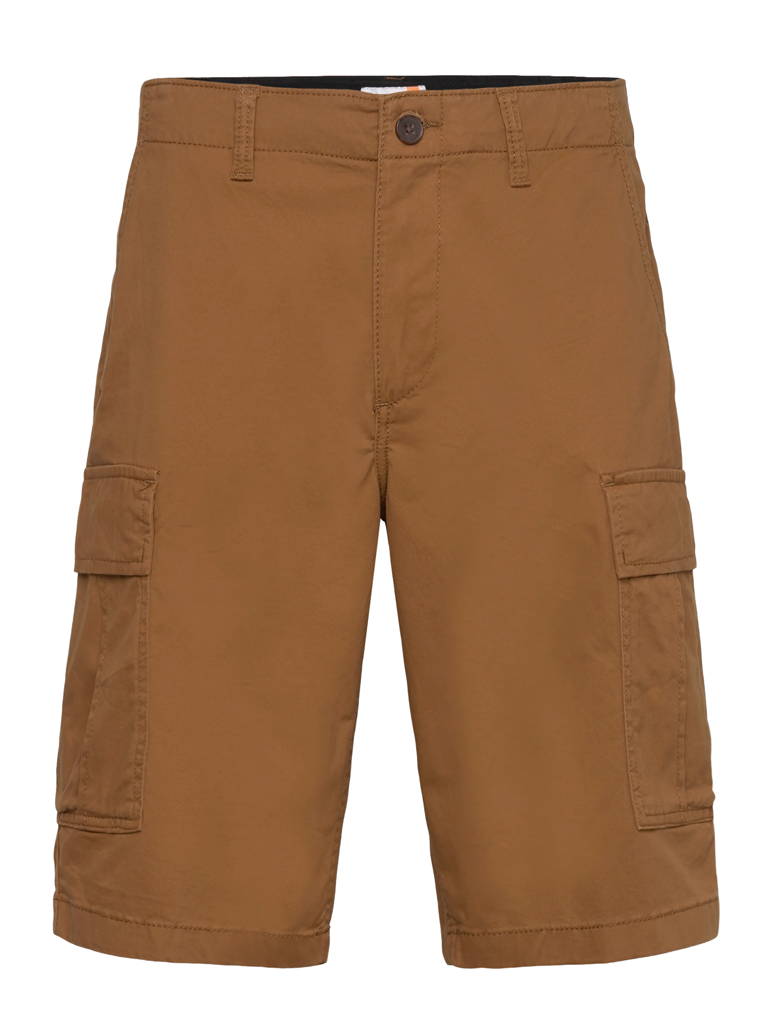 Timberland BROOKLINE Twill Cargo Short DARK WHEAT BOOT - Kläder - DARK BROWN / brown