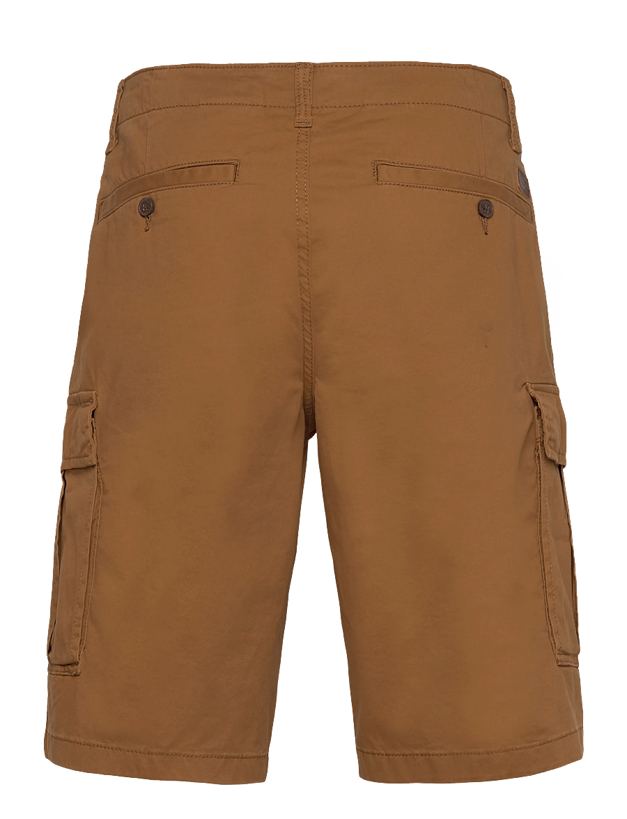 Timberland - BROOKLINE Twill Cargo Short DARK WHEAT BOOT - lühikesed kargopüksid - dark brown - 1