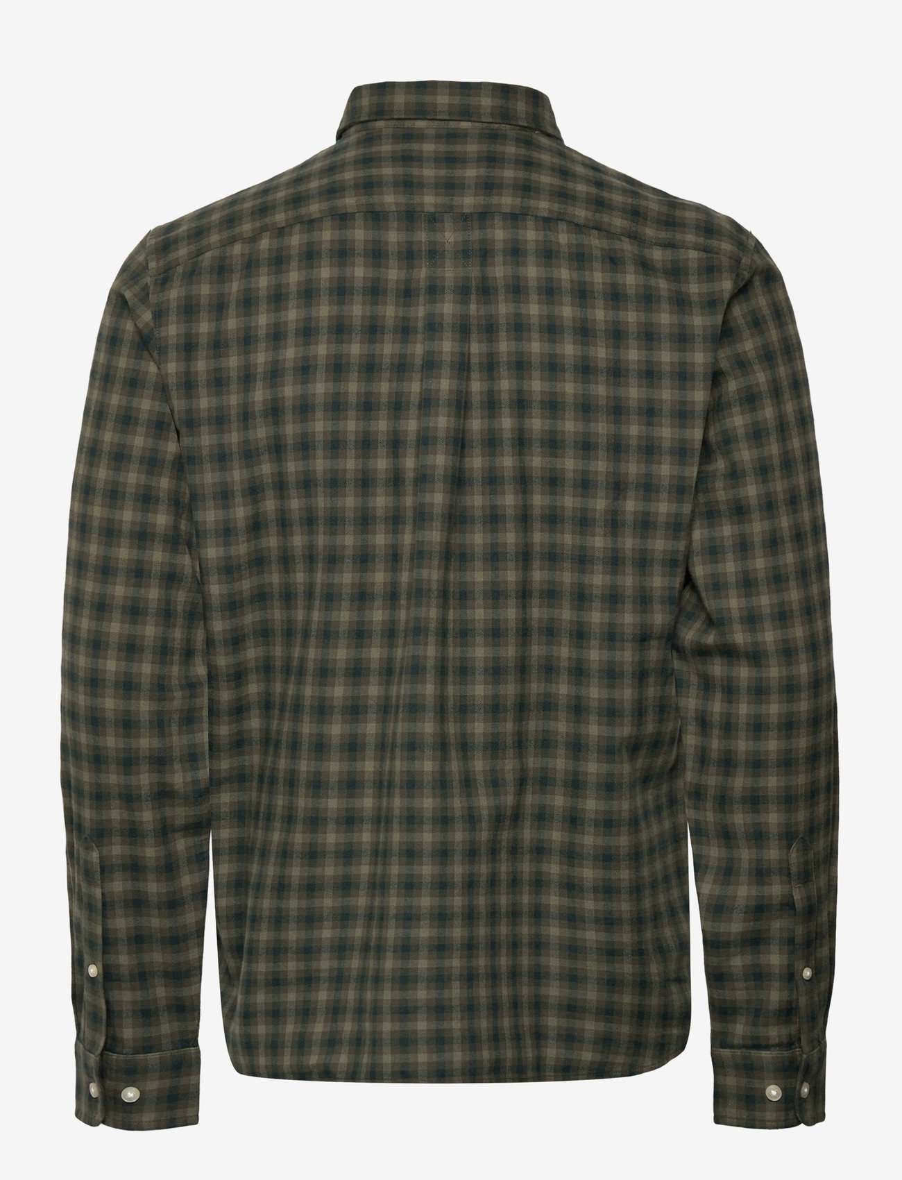 Timberland - Solucell Gingham Shirt - men - leaf green yd - 2