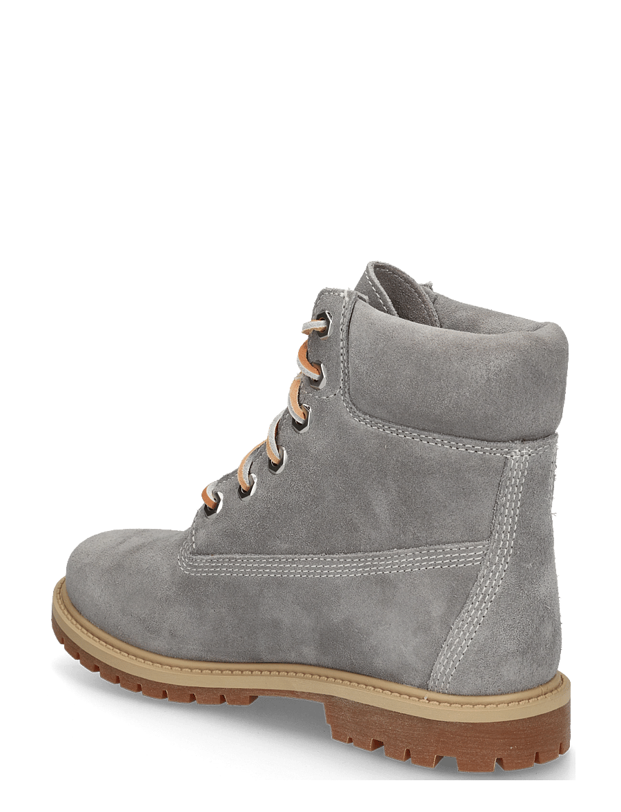 Timberland - 6 INCH LACE UP BOOT - geschnürte stiefel - md grey suede - 1