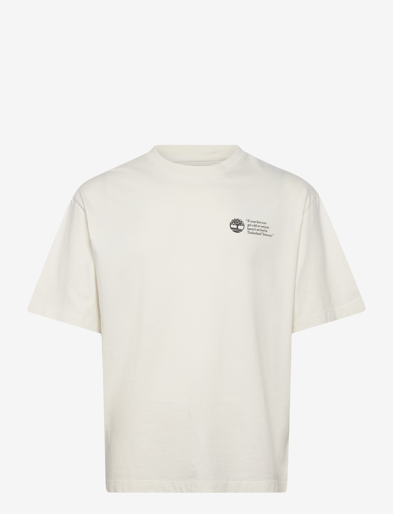 Timberland - "Archive Boot" Tee VINTAGE WHITE - kortärmade t-shirts - natural - 0