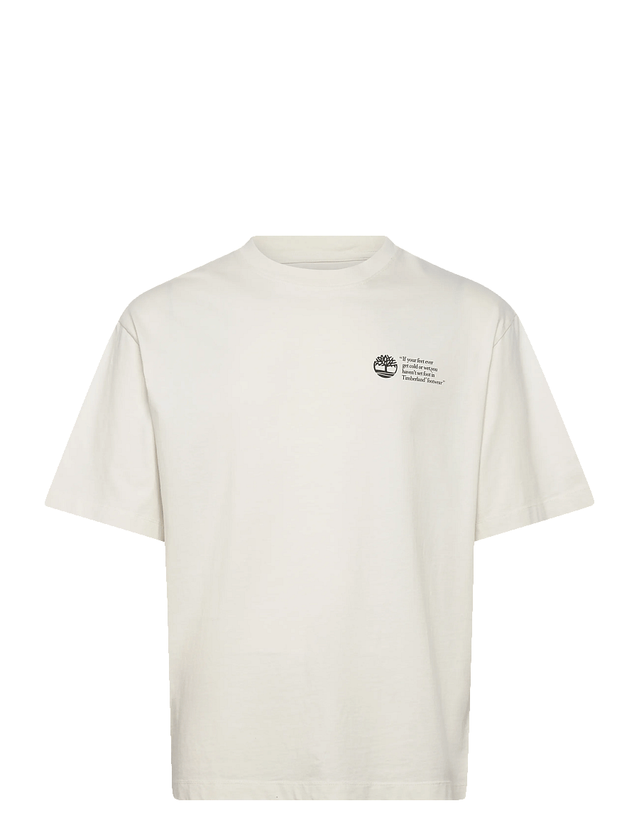 Timberland - "Archive Boot" Tee VINTAGE WHITE - kurzärmelige t-shirts - natural - 1