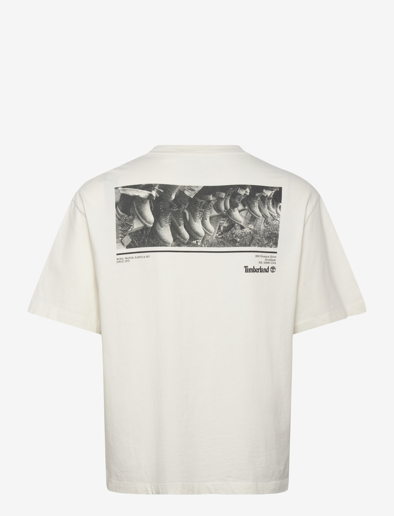 Timberland - "Archive Boot" Tee VINTAGE WHITE - kortärmade t-shirts - natural - 1