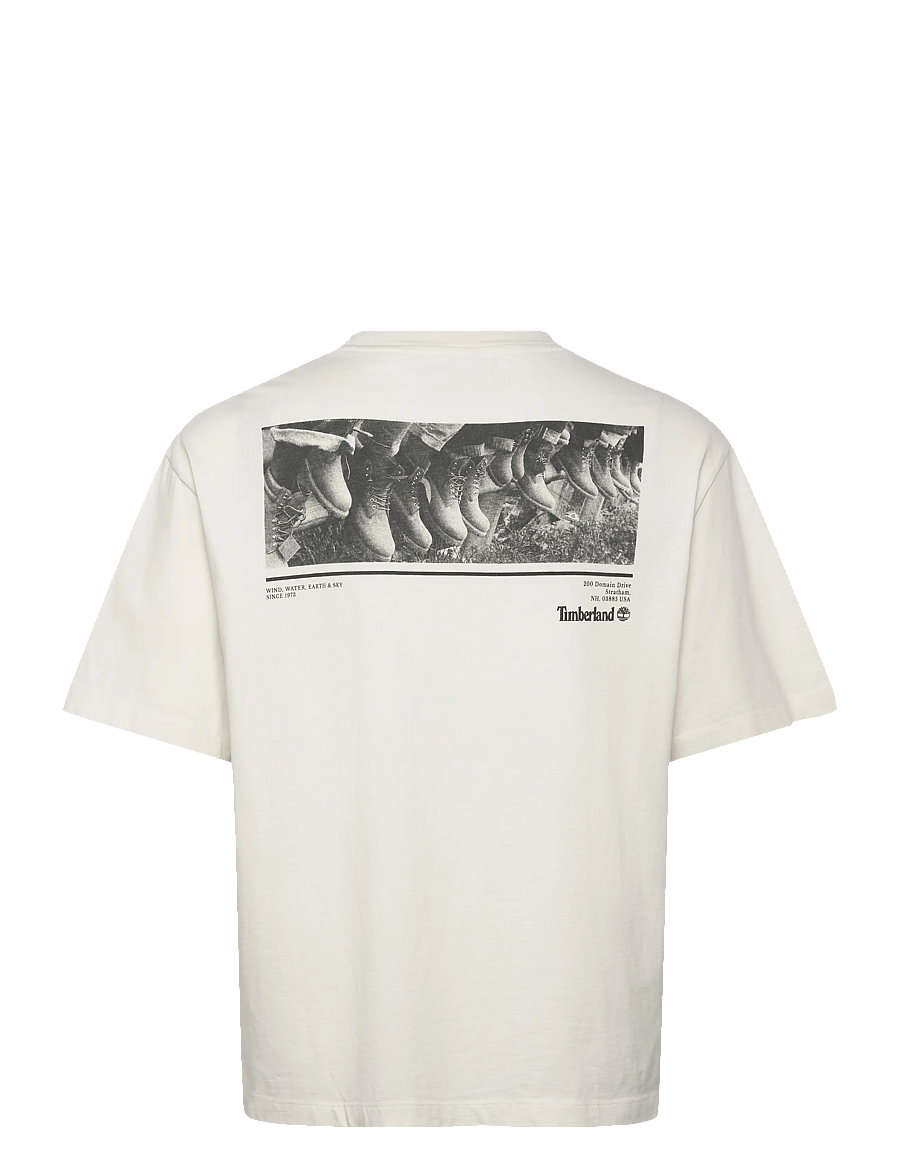 Timberland - "Archive Boot" Tee VINTAGE WHITE - kurzärmelige t-shirts - natural - 2