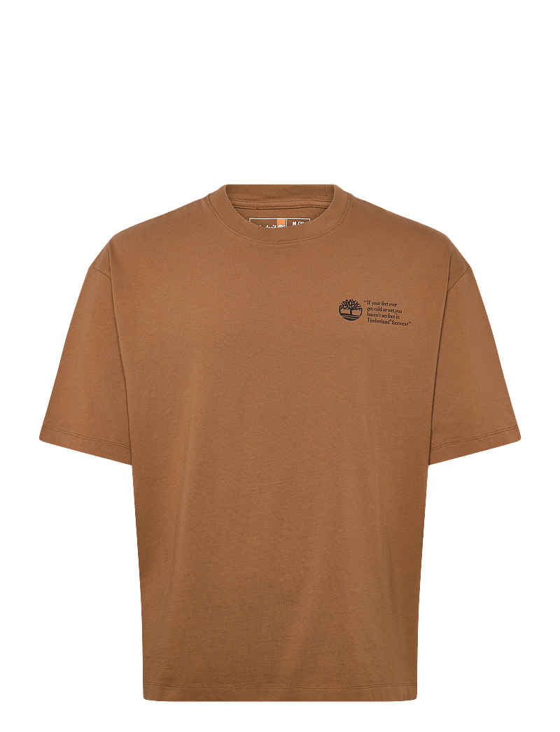 Timberland - "Archive Boot" Tee DARK WHEAT BOOT - kurzärmelig - dark brown - 1