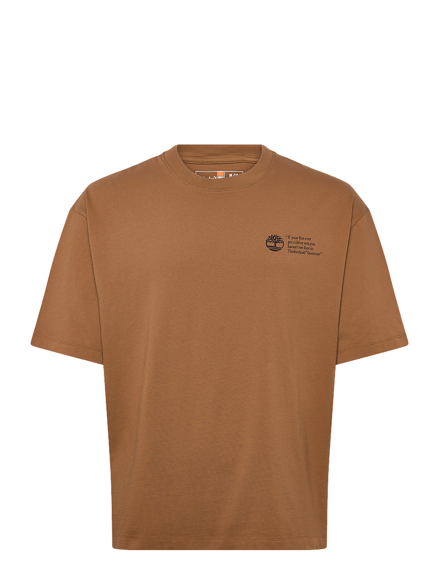 Timberland - "Archive Boot" Tee DARK WHEAT BOOT - kurzärmelig - dark brown - 1