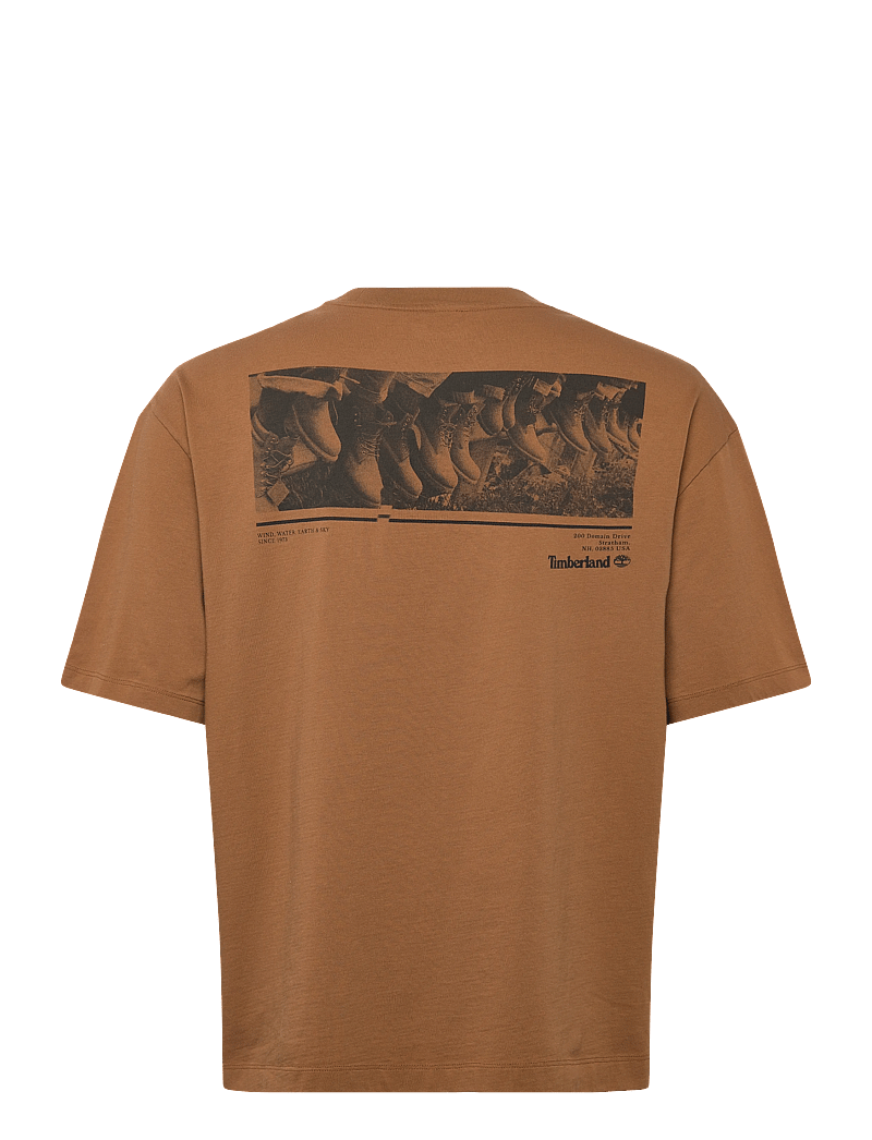 Timberland - "Archive Boot" Tee DARK WHEAT BOOT - kurzärmelig - dark brown - 2