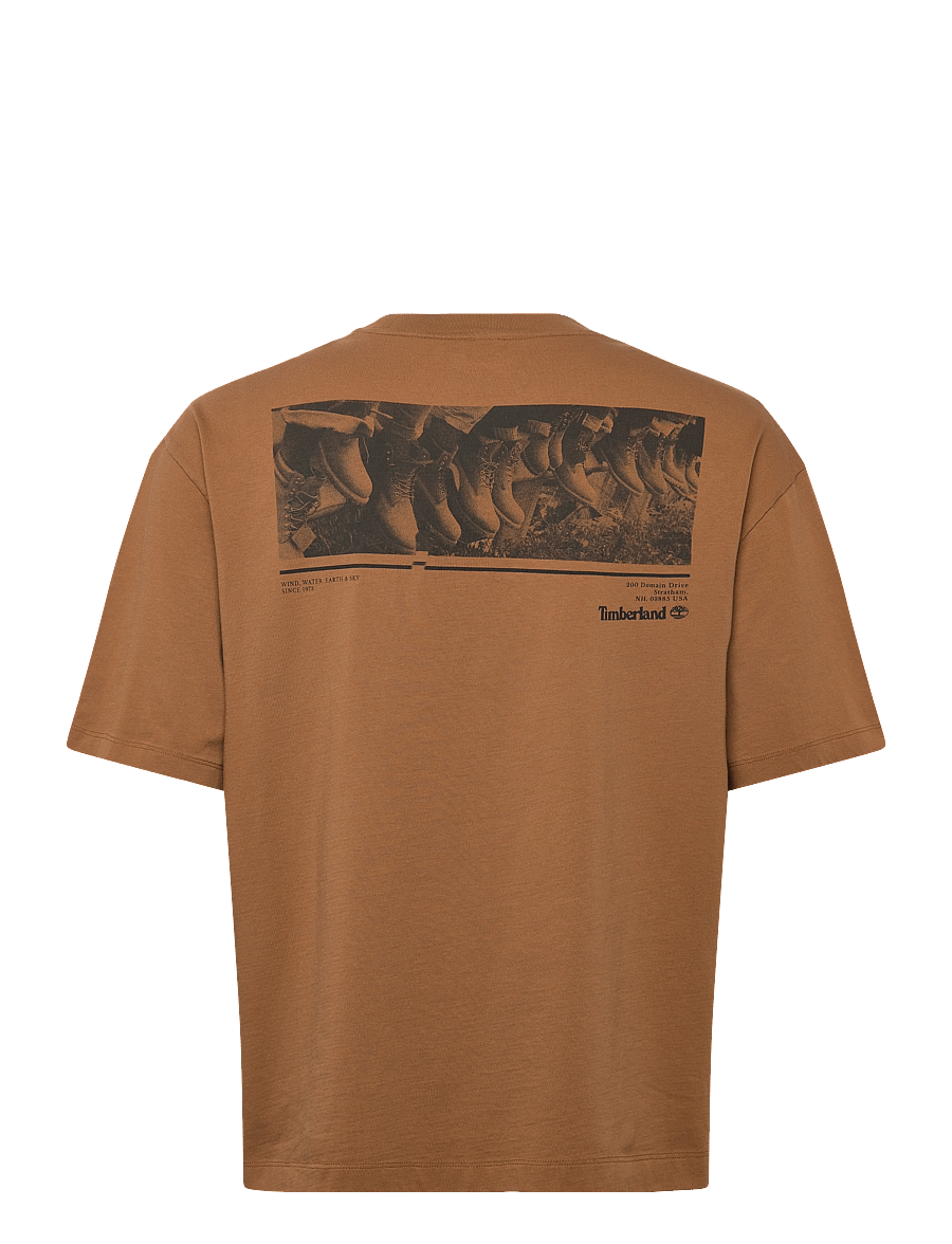 Timberland - "Archive Boot" Tee DARK WHEAT BOOT - kurzärmelig - dark brown - 2