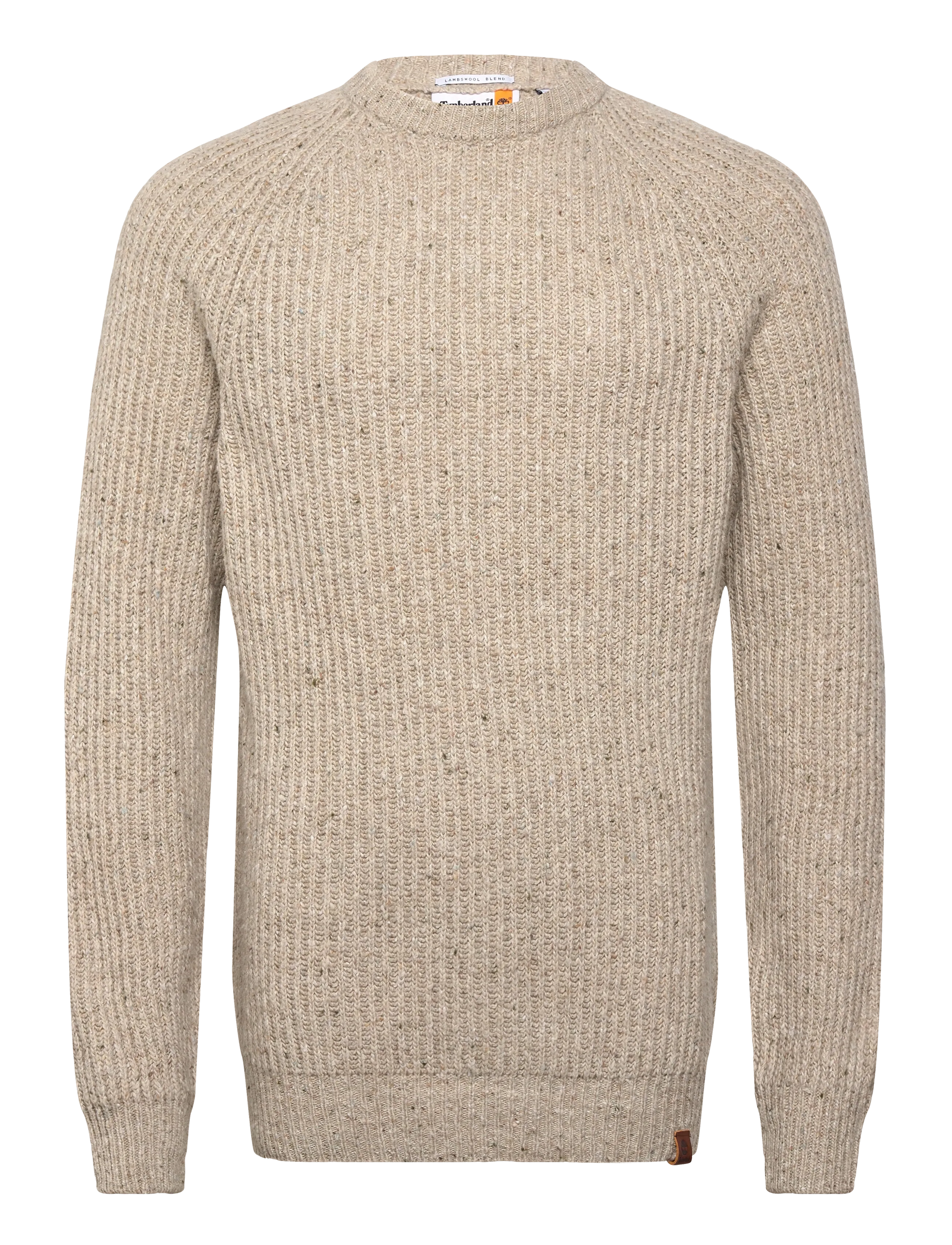 TIMBERLAND Chunky Yarn Crewneck Pullover Beige - S - Herren