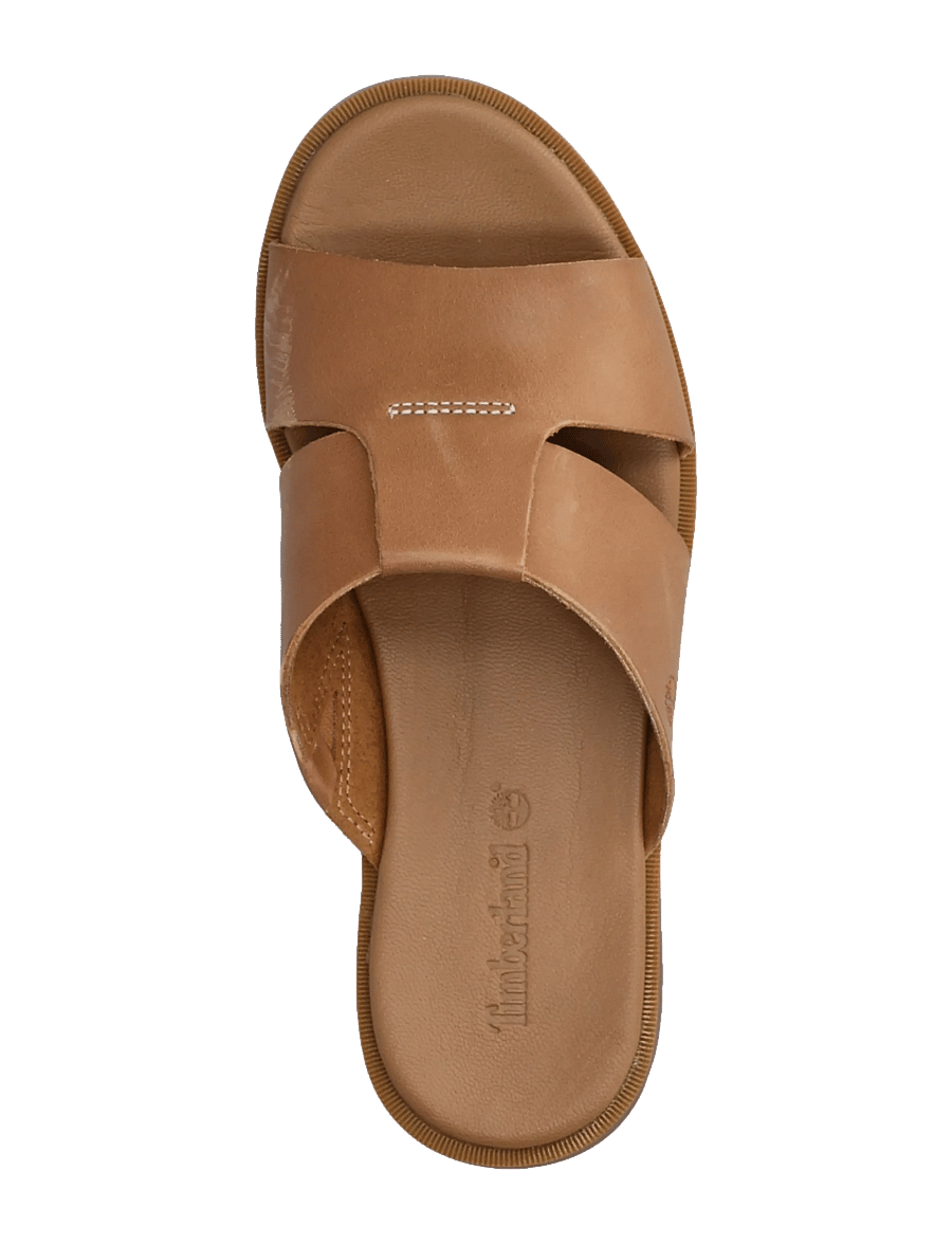 Timberland - SLIDE SANDAL - platta sandaler - medium brown - 3