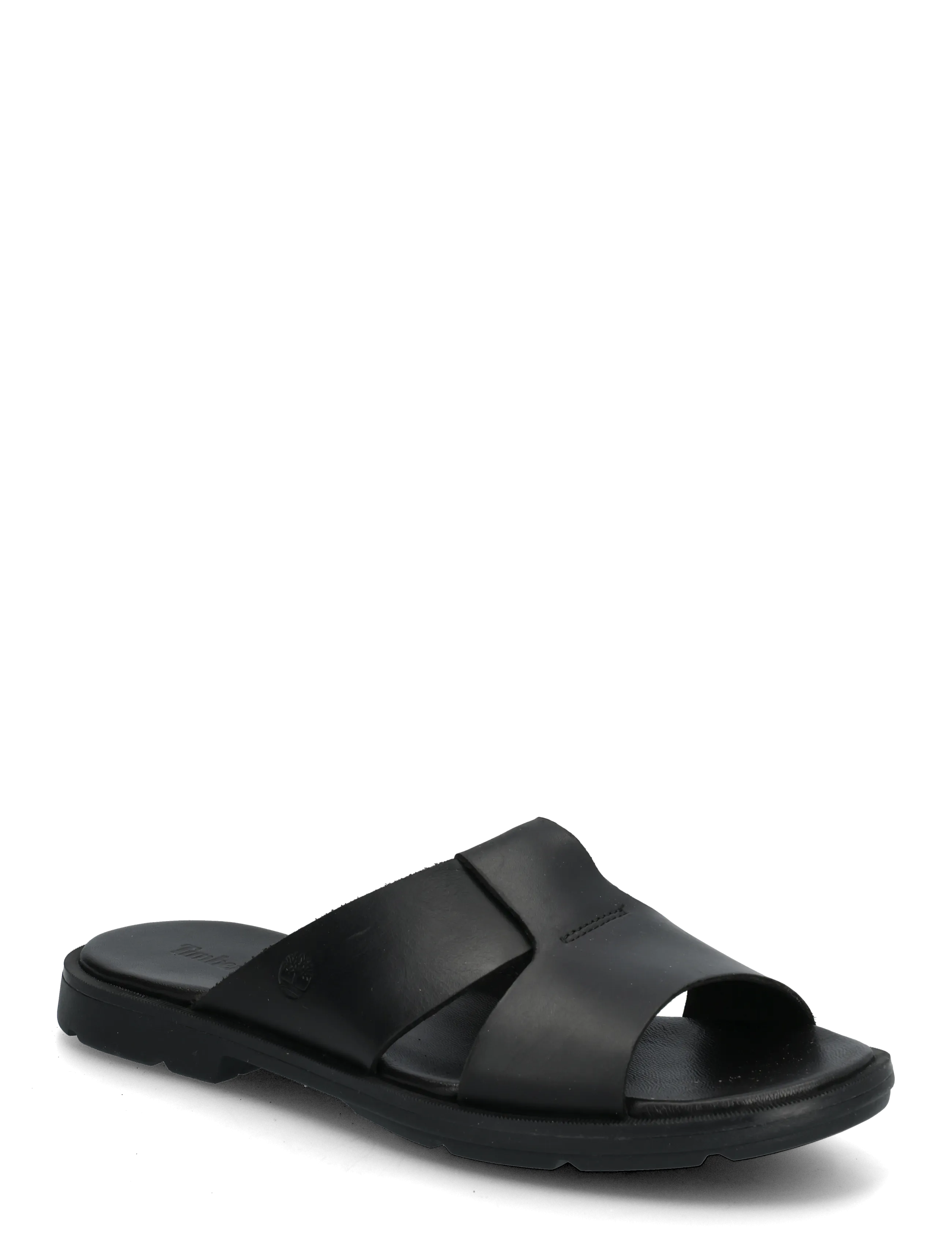 Timberland CALISTA BAY SLIDE SANDAL BLACK FULL GRAIN - Sandalen - BLACK / black