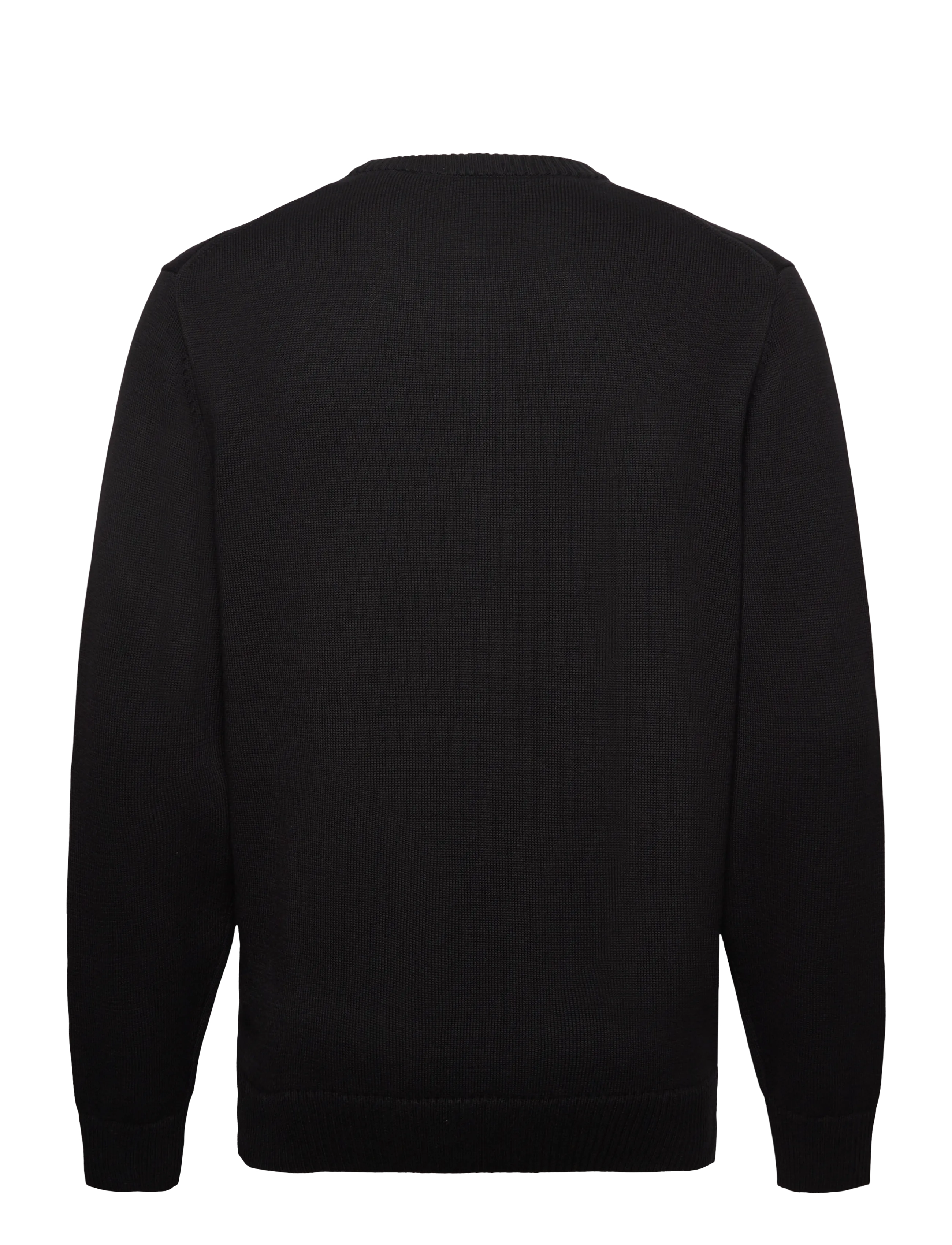 Timberland - Timberland Graphic Sweater - Ümmarguse kaelusega kudumid - black - 1