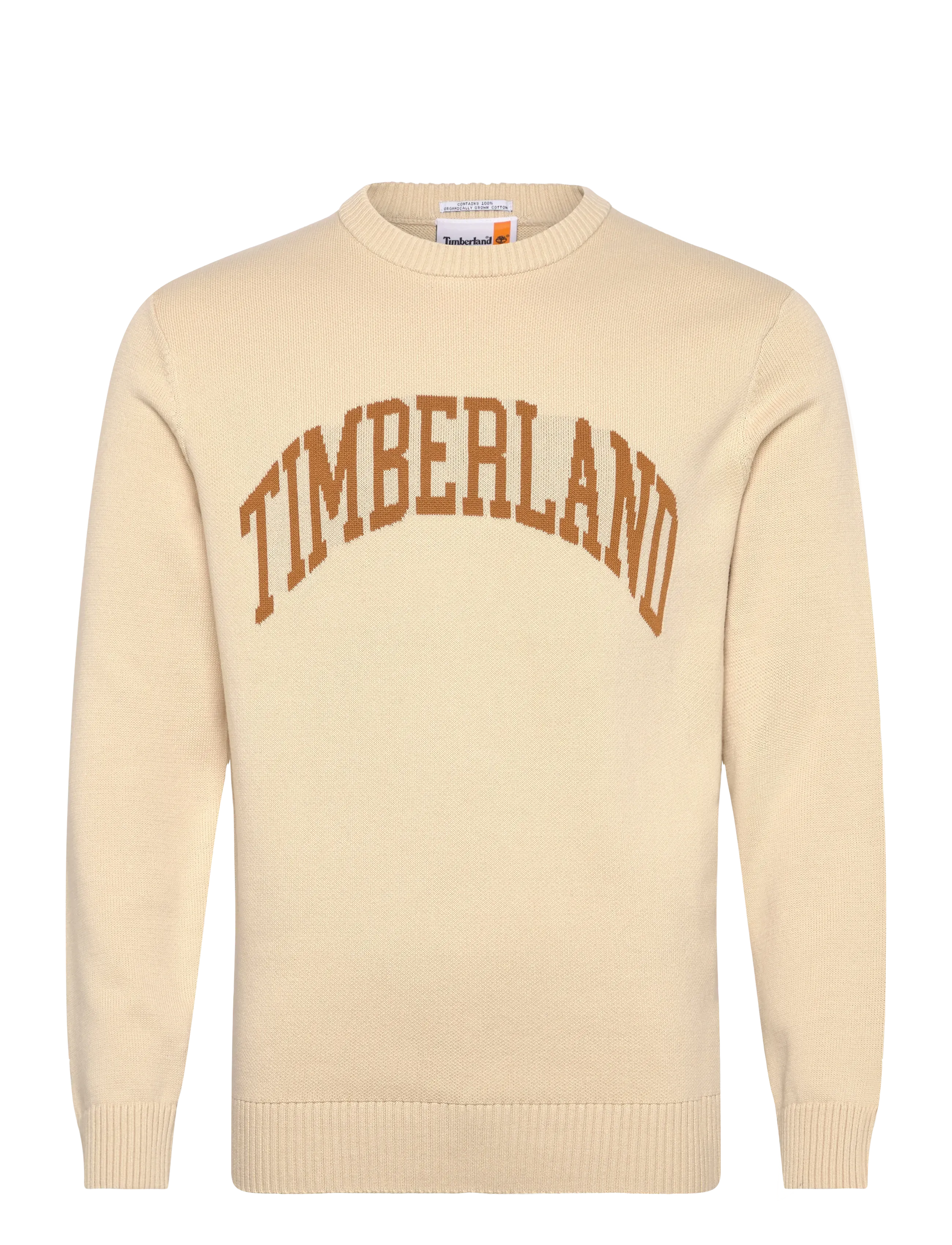 Timberland Timberland Graphic Sweater, XXL, Yellow, Strik > Runde Halse, Herre