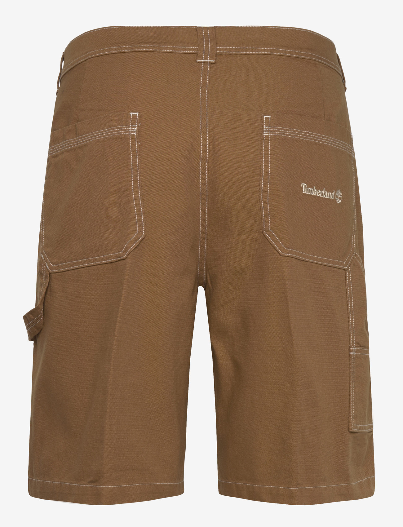 Timberland - Washed Duck Canvas Carpenter Short DARK WHEAT BOOT - casual shorts - dark brown - 1