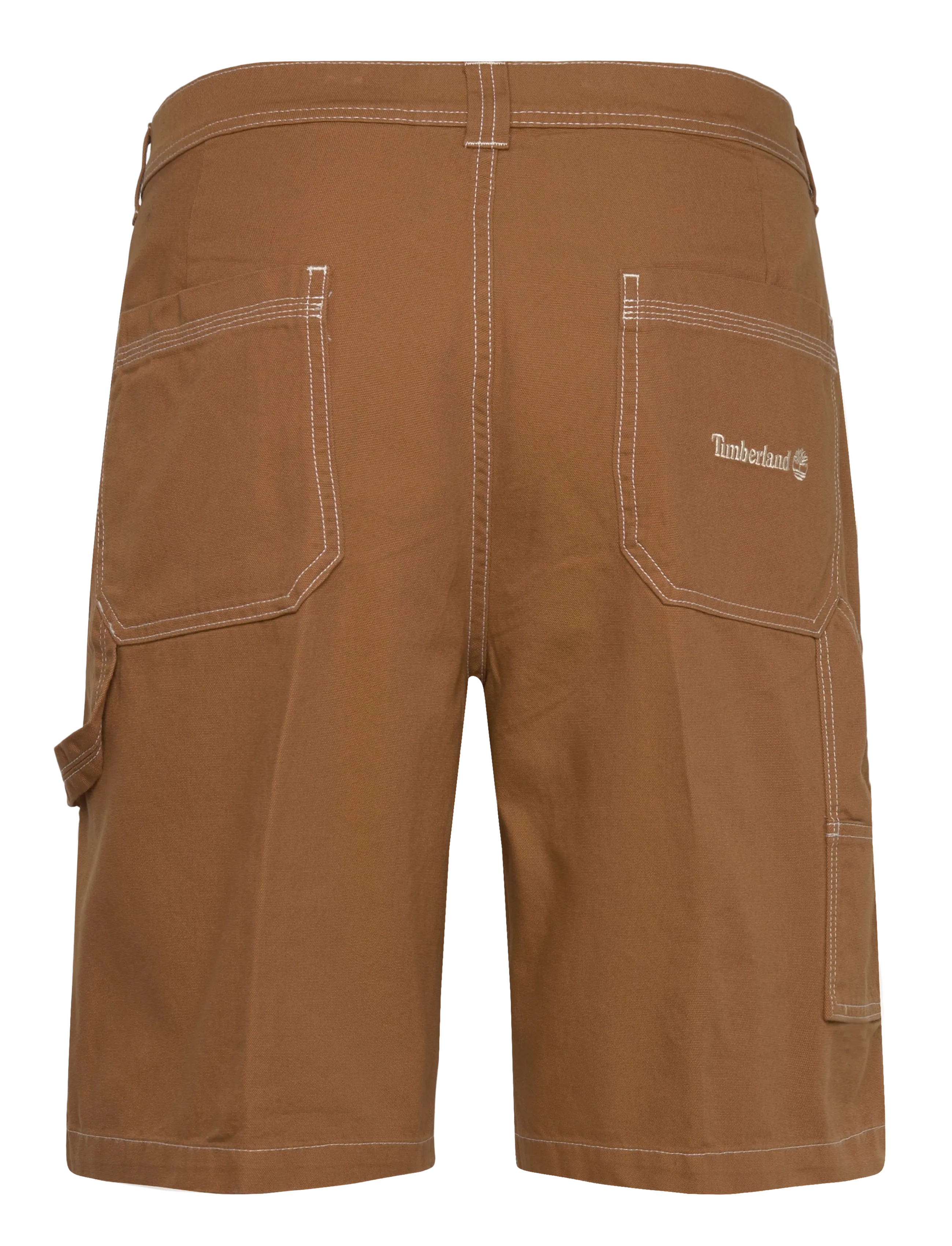 Timberland - Washed Duck Canvas Carpenter Short DARK WHEAT BOOT - herren - dark brown - 1