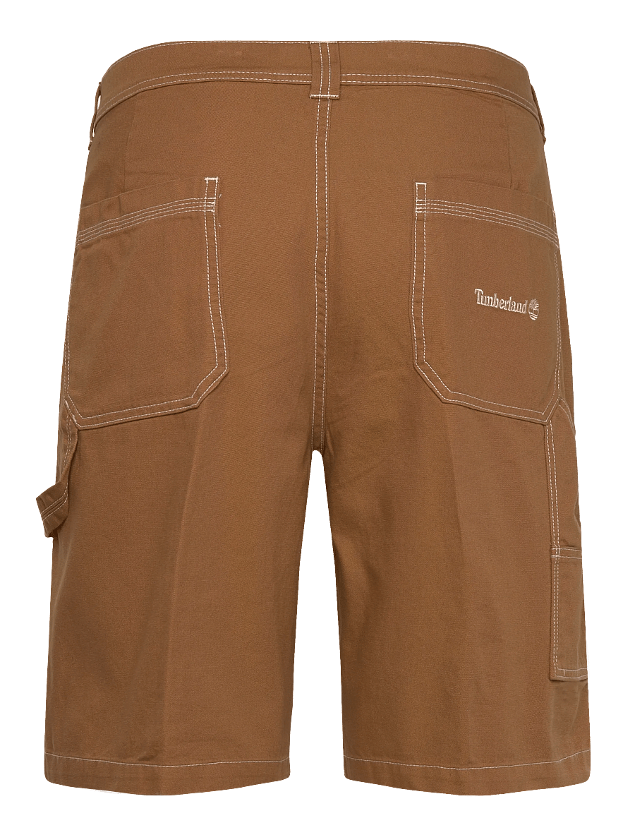 Timberland - Washed Duck Canvas Carpenter Short DARK WHEAT BOOT - short décontracté - dark brown - 1