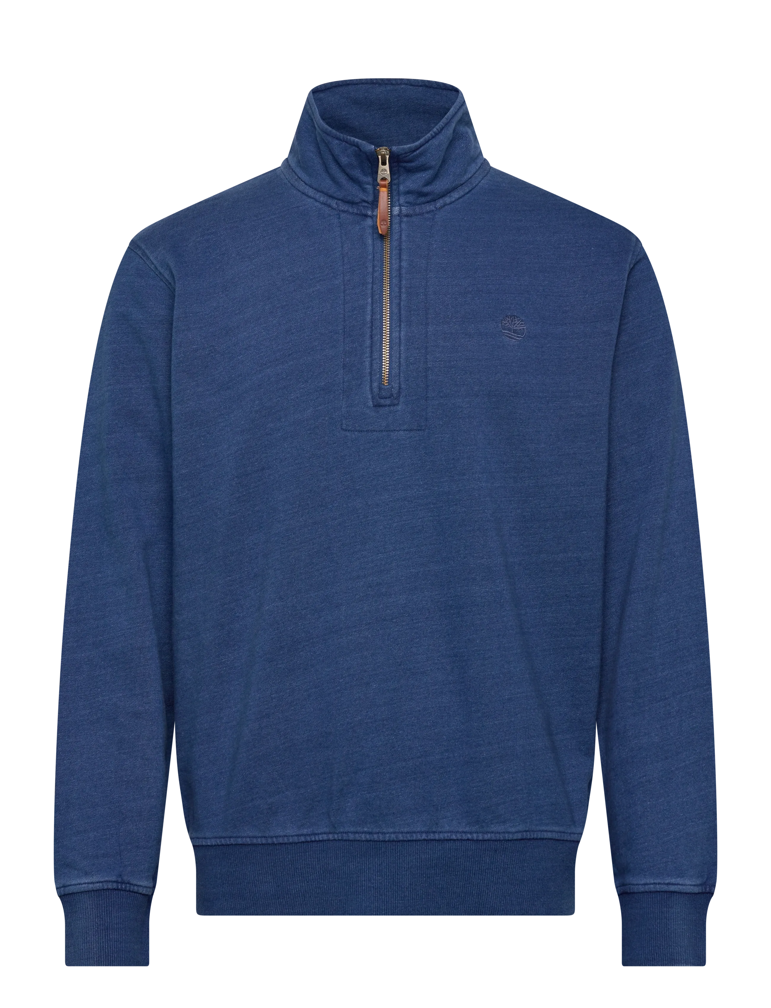 Timberland Indigo 1/4 Zip Sweatshirt MID INDIGO - Dressipluusid - MEDIUM BLUE / blue