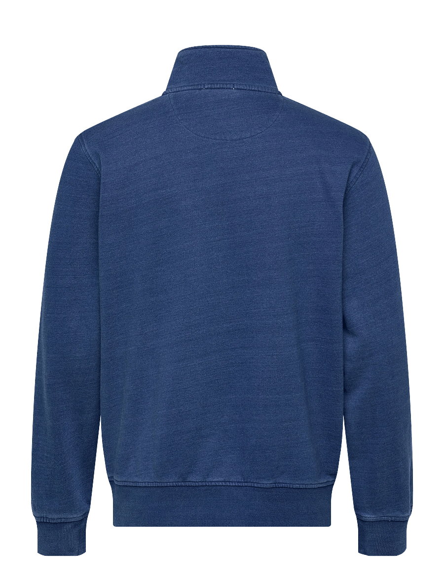 Timberland - Indigo 1/4 Zip Sweatshirt MID INDIGO - hettupeysur - medium blue - 2