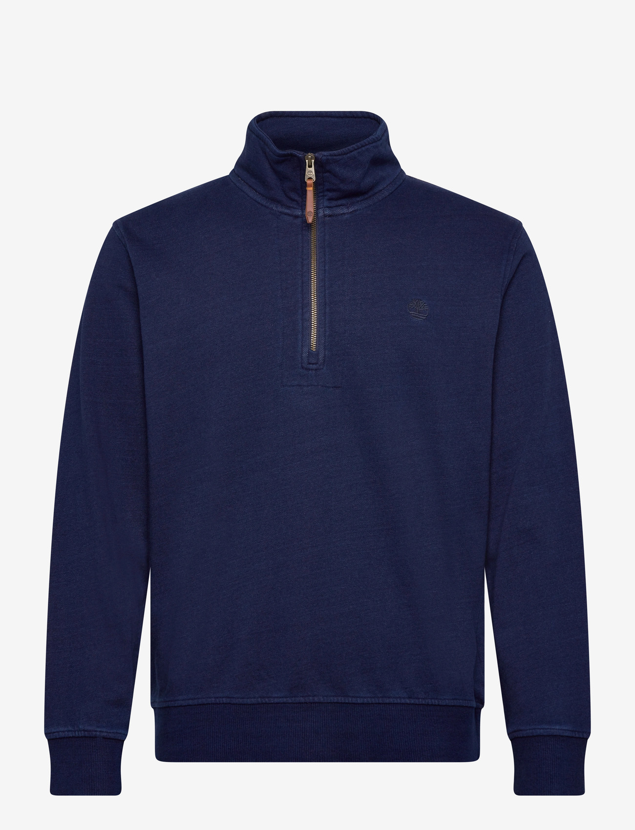 Timberland - Indigo 1/4 Zip Sweatshirt RINSE - shop efter stil - dark blue - 1