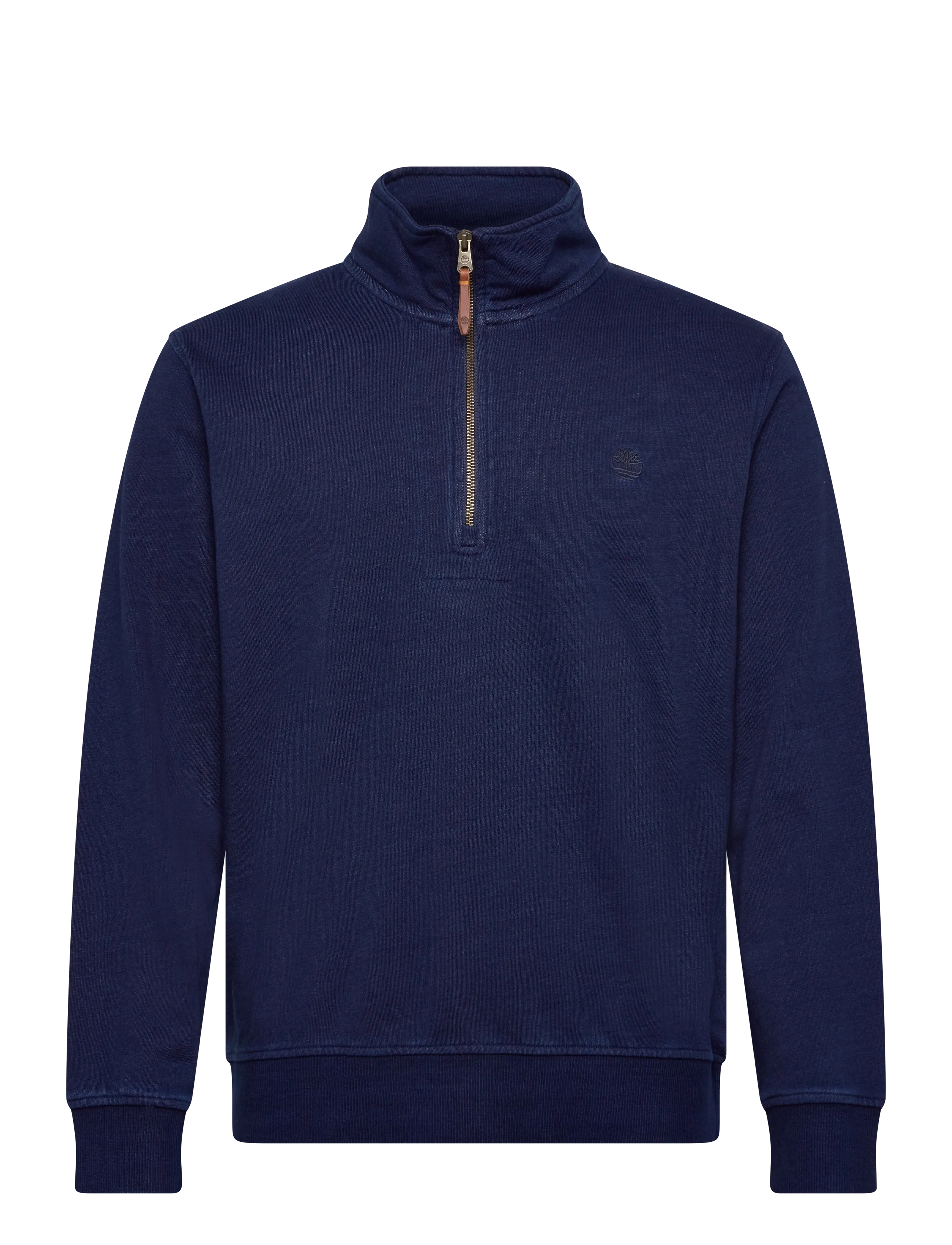 Timberland Indigo 1/4 Zip Sweatshirt RINSE - Sweatshirts & hættetrøjer - DARK BLUE / navy