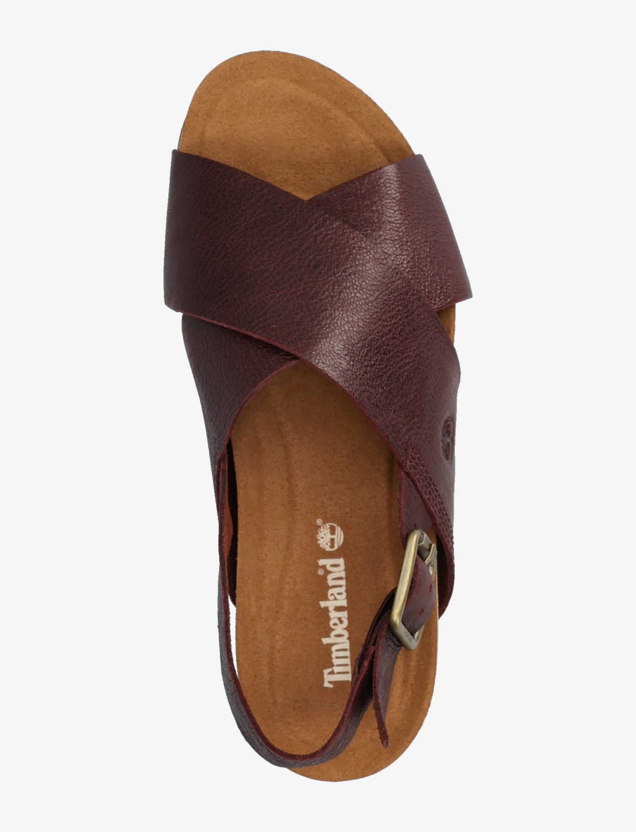 Timberland - Malibu Waves Basic BACKSTRAP SANDAL BURGUNDY FULL GRAIN - flade sandaler - burgundy - 3