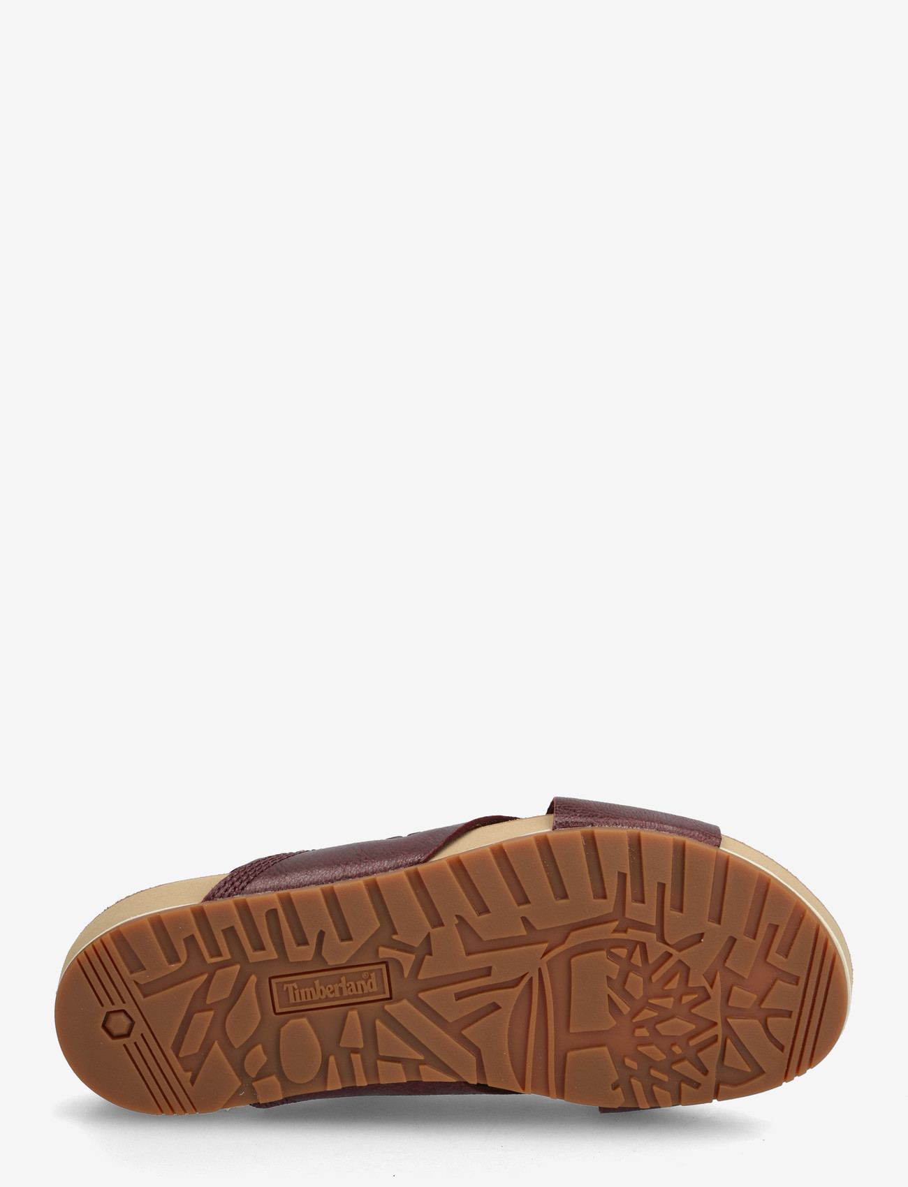 Timberland - Malibu Waves Basic BACKSTRAP SANDAL BURGUNDY FULL GRAIN - flade sandaler - burgundy - 4