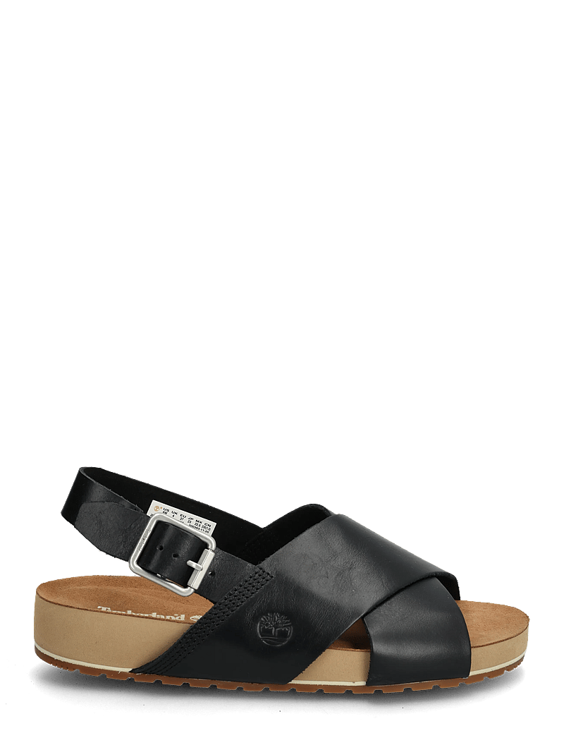Timberland - BACKSTRAP SANDAL - plateau-sandalen - black - 1