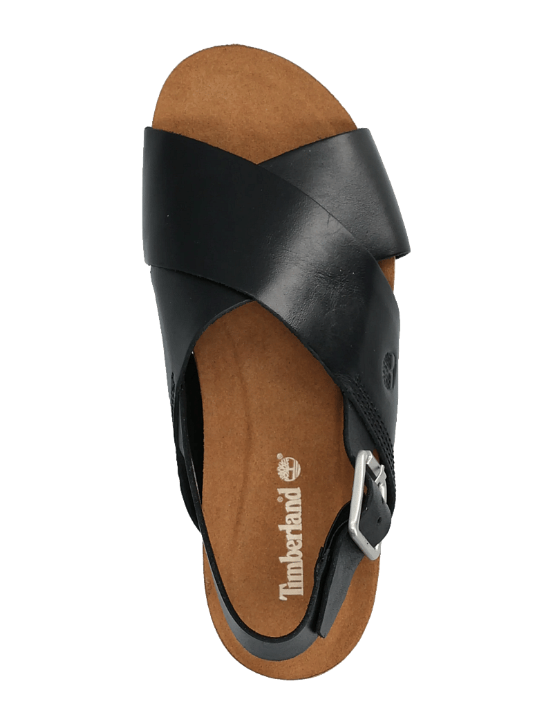 Timberland - BACKSTRAP SANDAL - plateau-sandalen - black - 3