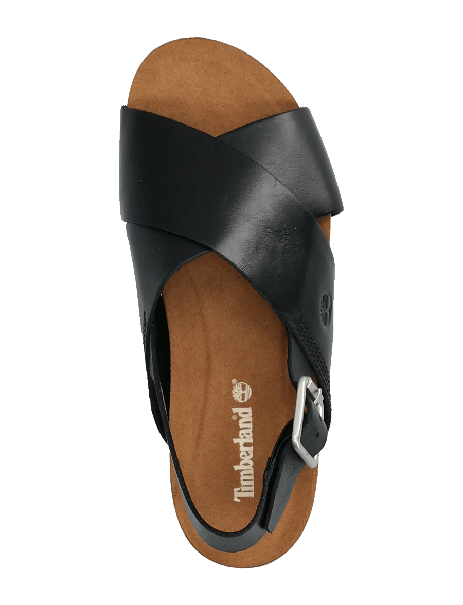 Timberland - BACKSTRAP SANDAL - plateau-sandalen - black - 3