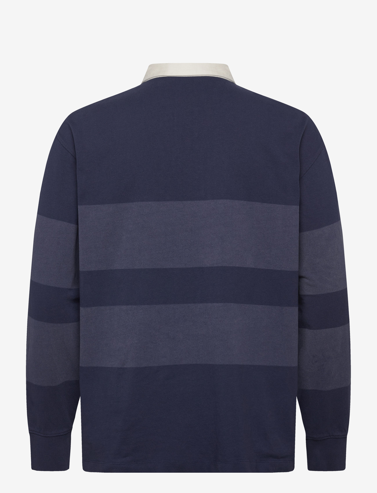 Timberland - LS Striped Rugby Polo PEACOAT - langærmede poloer - navy - 1