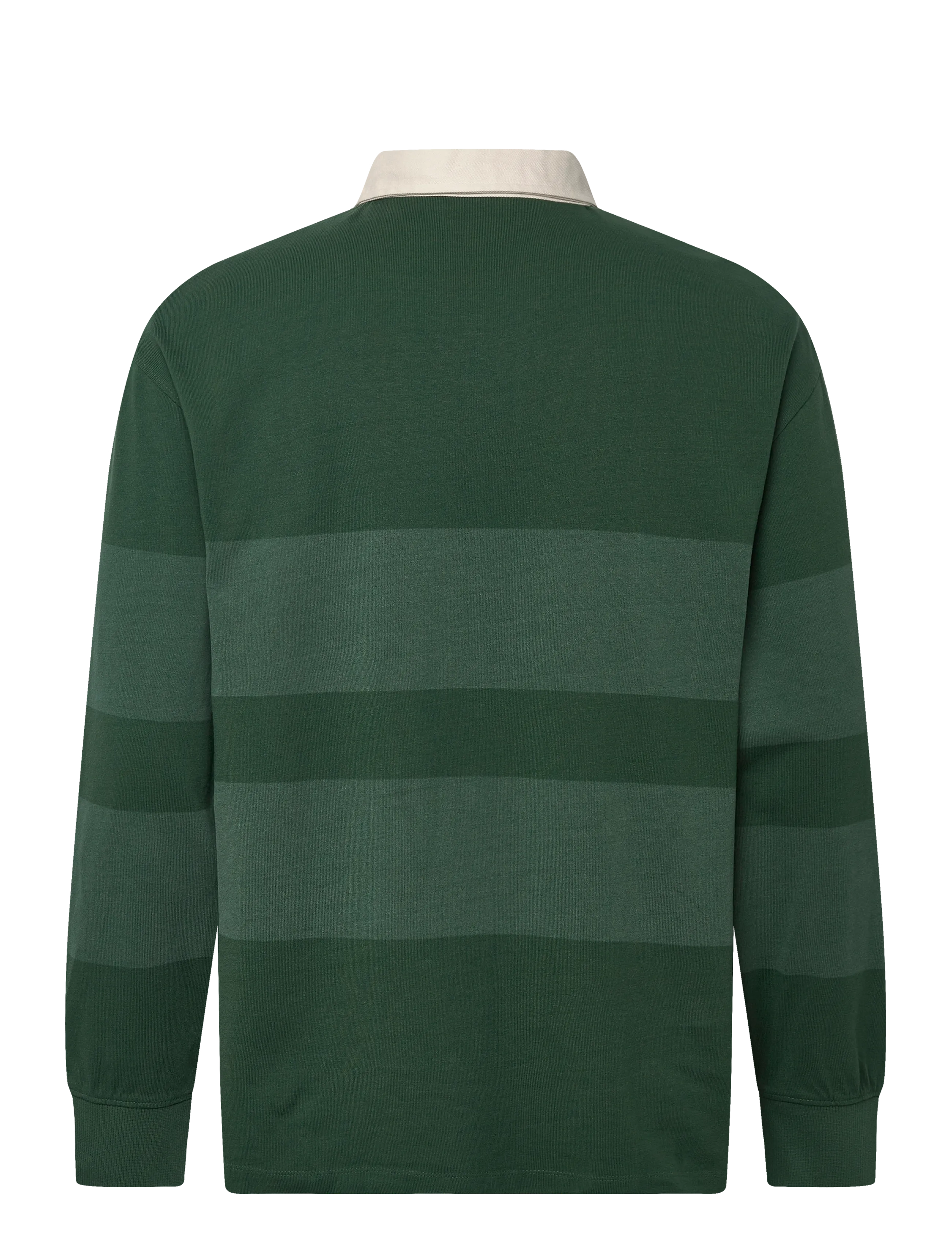 Timberland - LS Striped Rugby Polo PINENEEDLE - langärmelig - dark green - 1