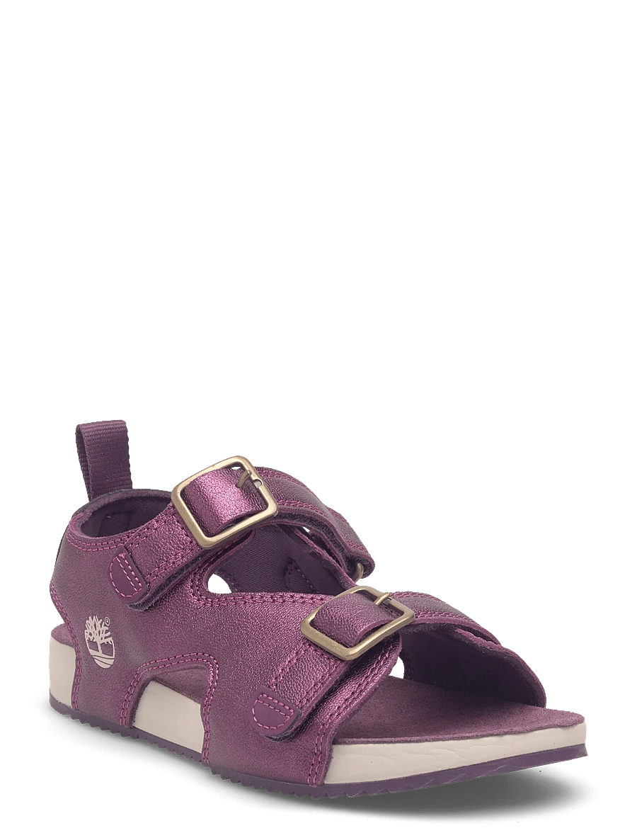 Timberland - CASTLE ISLAND BACKSTRAP SANDAL BRIGHT PURPLE METALLIC - sandalen - bright purple - 0