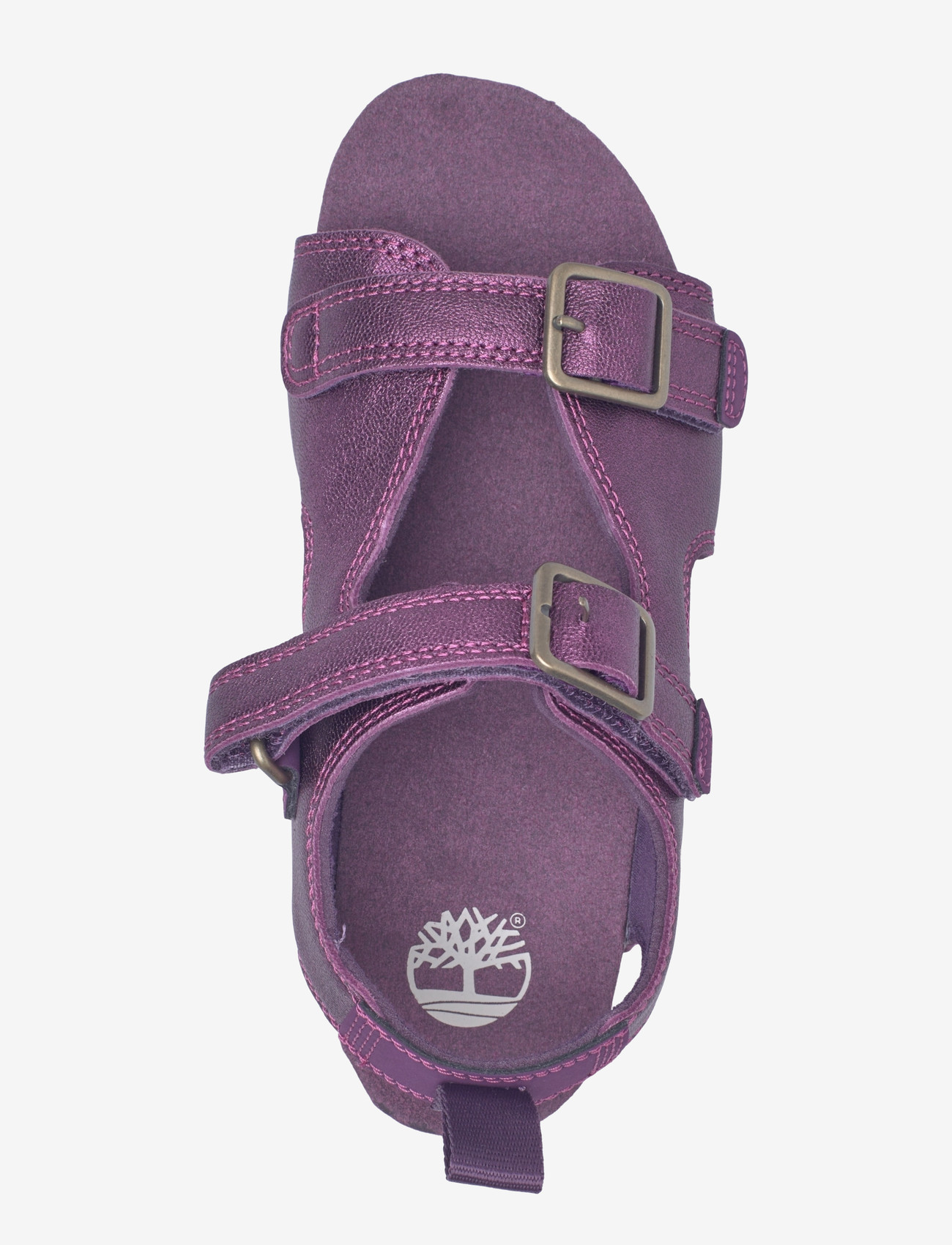 Timberland - CASTLE ISLAND BACKSTRAP SANDAL BRIGHT PURPLE METALLIC - sandalen - bright purple - 3