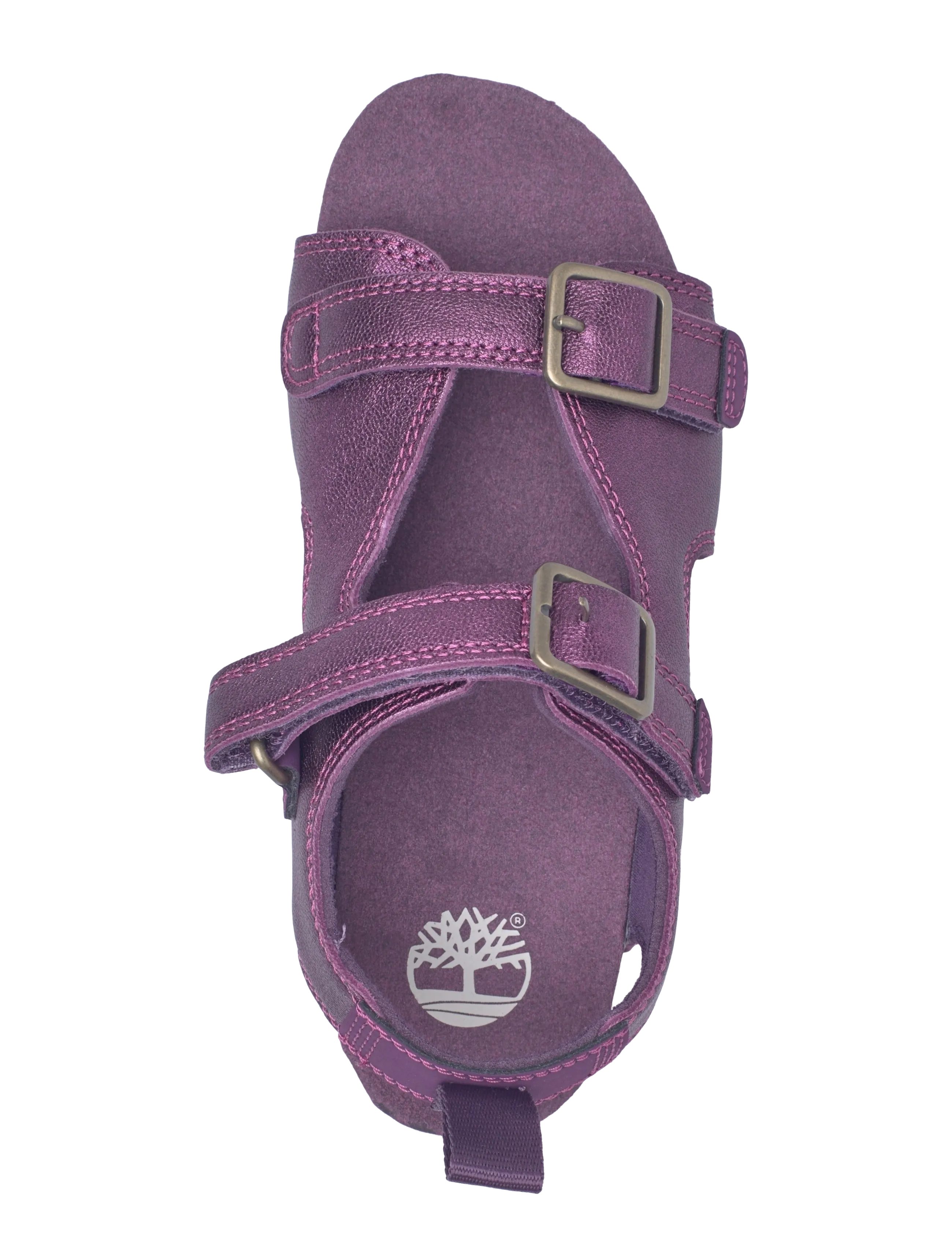Timberland - CASTLE ISLAND BACKSTRAP SANDAL BRIGHT PURPLE METALLIC - des sandales - bright purple - 3