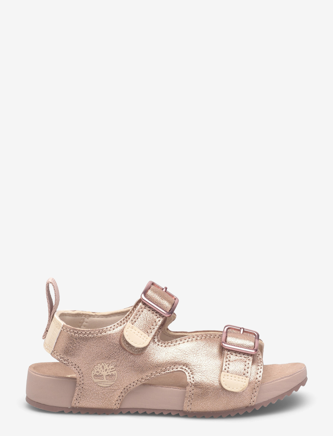 Timberland - CASTLE ISLAND BACKSTRAP SANDAL LIGHT PINK METALLIC - sandalen - light pink - 1