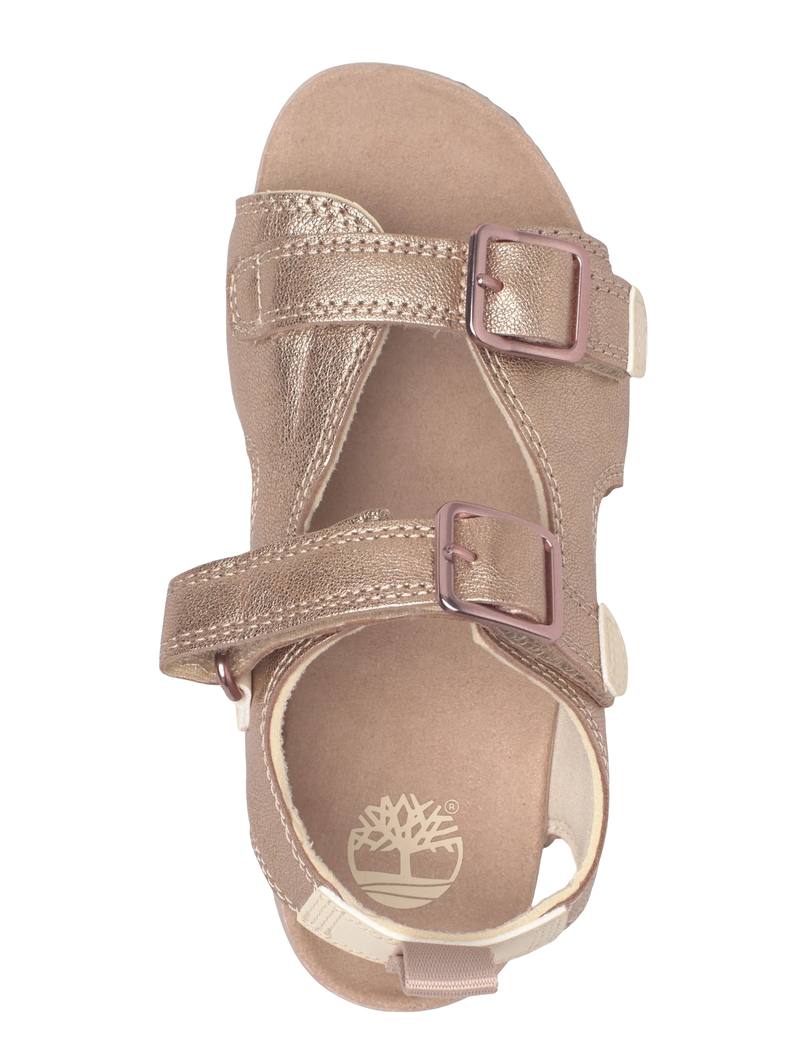 Timberland - CASTLE ISLAND BACKSTRAP SANDAL LIGHT PINK METALLIC - sandalen - light pink - 3
