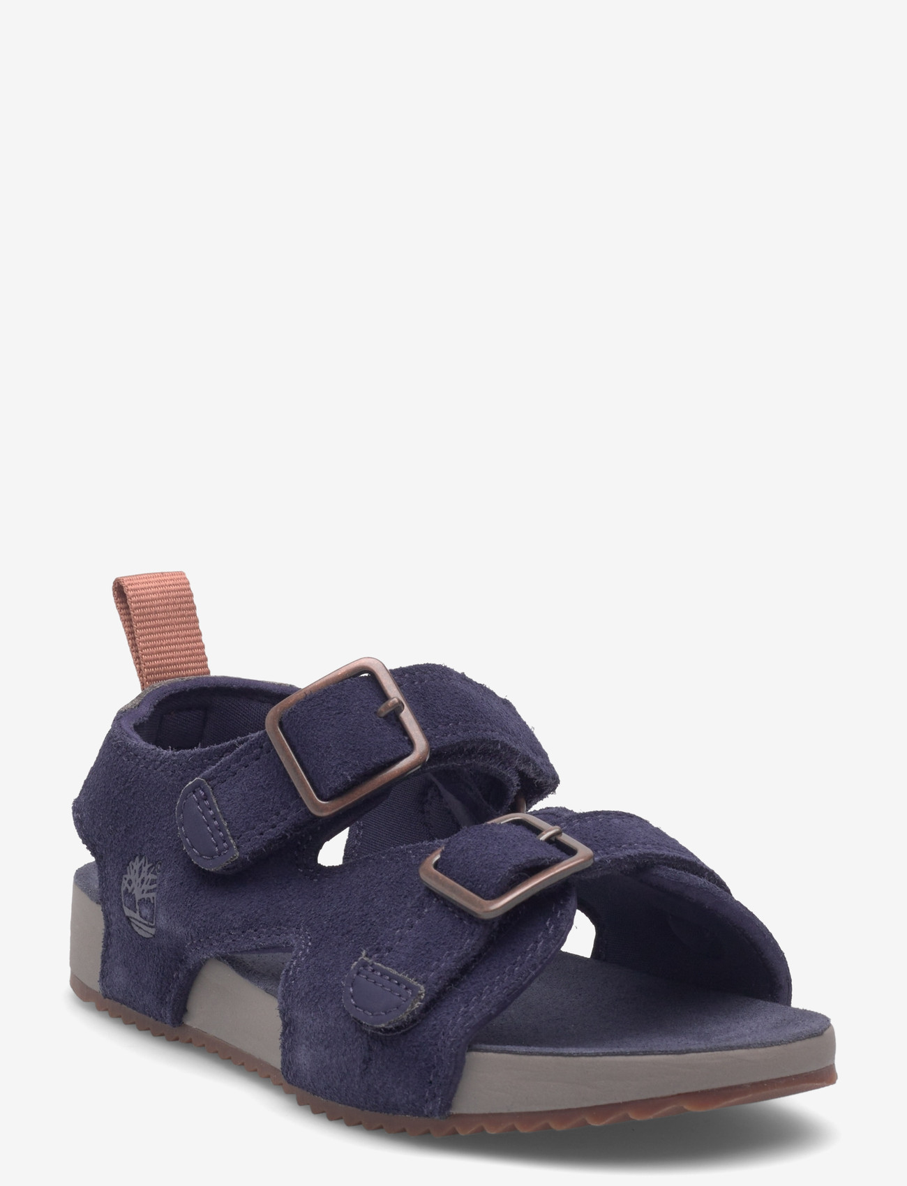Timberland - CASTLE ISLAND BACKSTRAP SANDAL DARK BLUE SUEDE - sandals - dark blue - 0