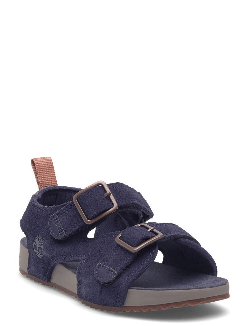 Timberland - CASTLE ISLAND BACKSTRAP SANDAL DARK BLUE SUEDE - sandalen - dark blue - 0