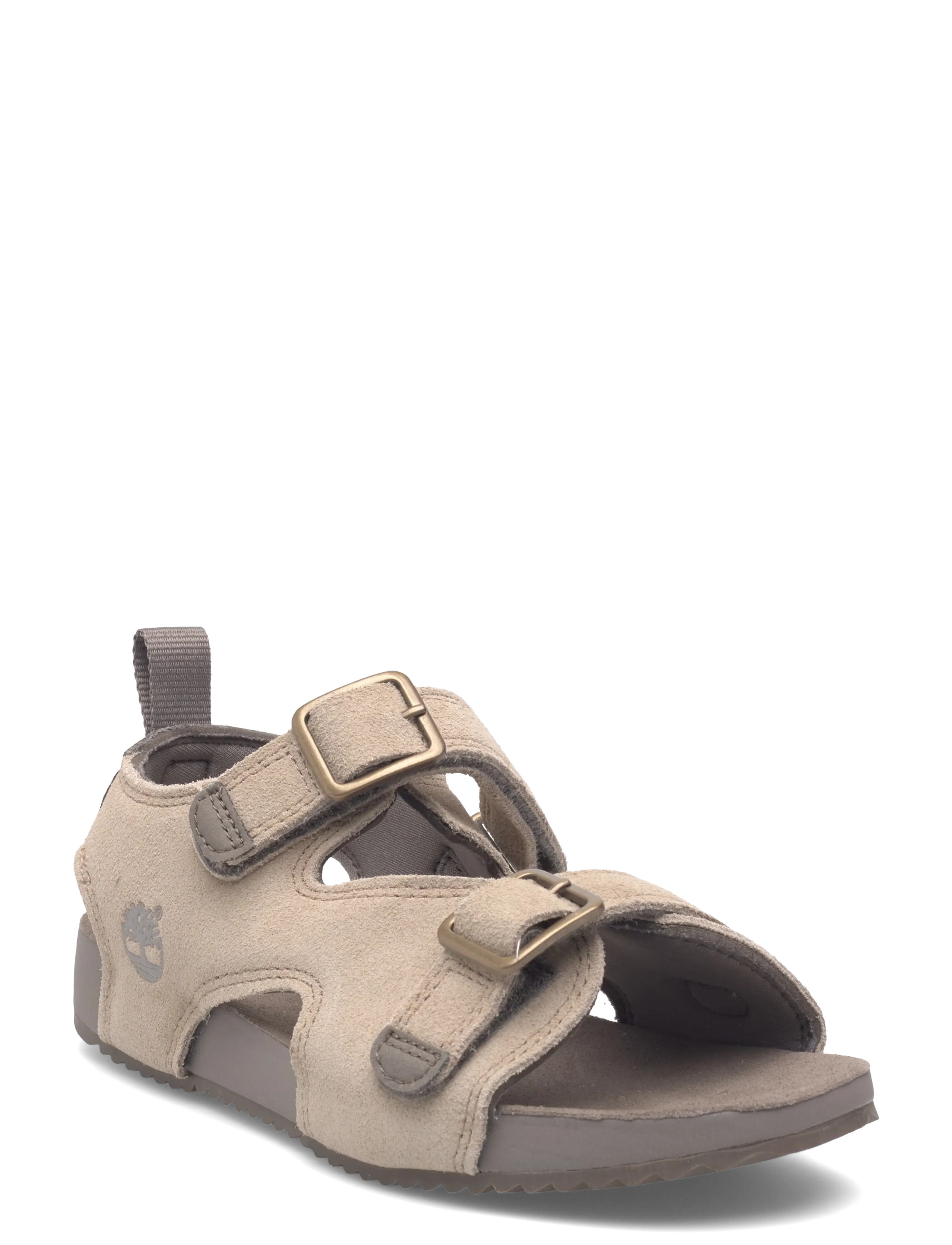 Timberland Castle Island Backstrap Sandal Light Beige Suede, 34, Summer Schuhe, - Sandals, Kinder