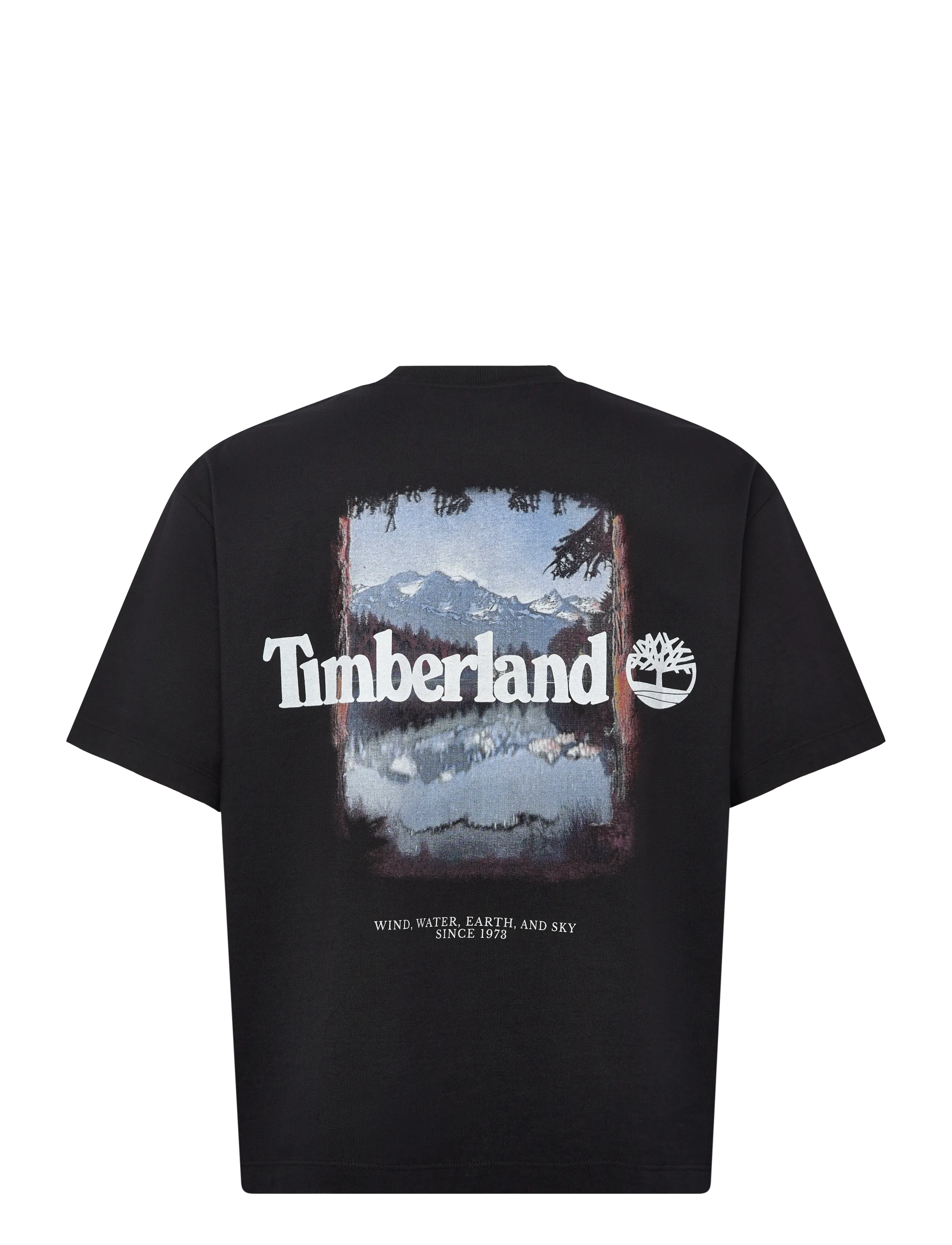 Timberland - Outdoor Photo Back Graphic Tee BLACK - lühikeste varrukatega t-särgid - black - 2